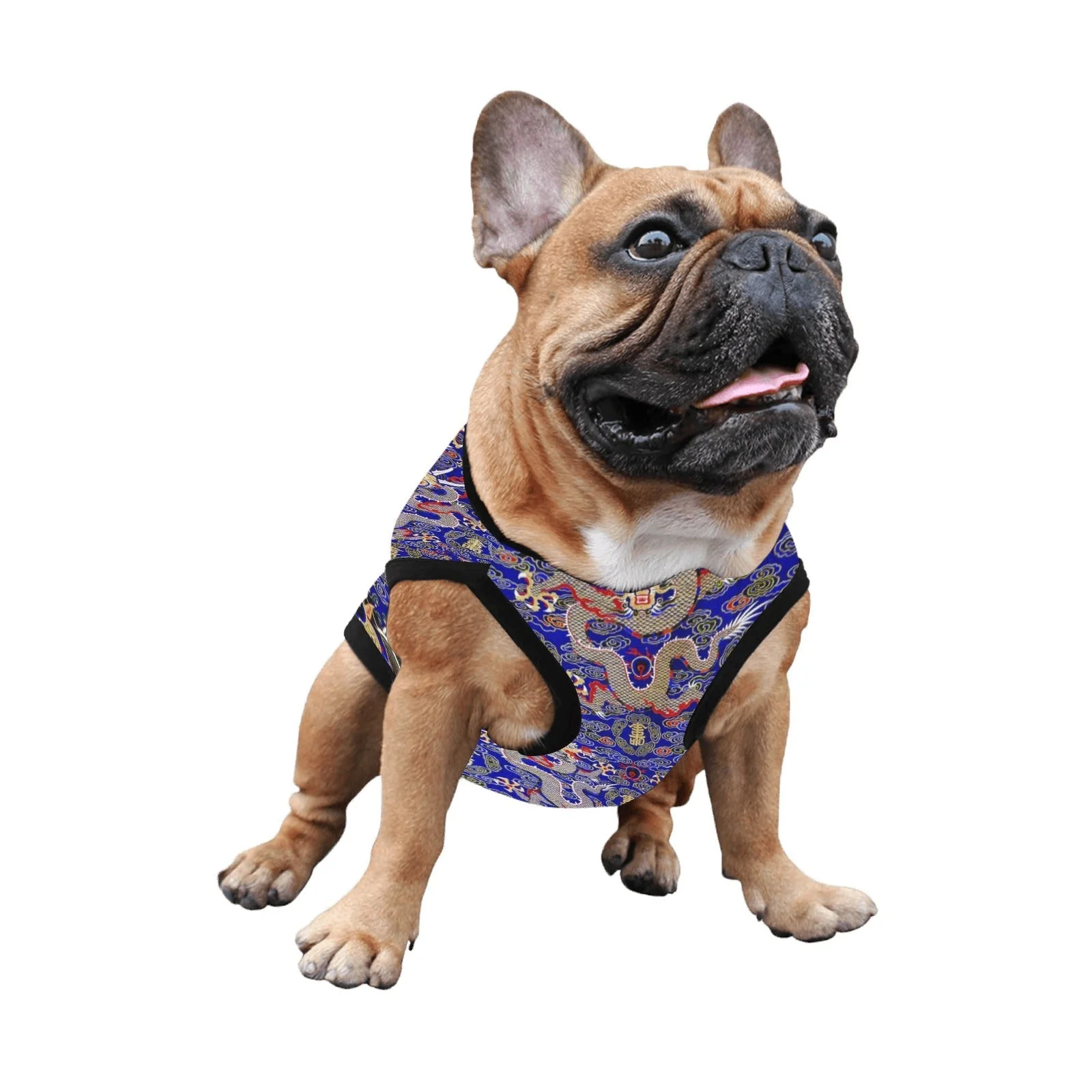 Blue Imperial Dragon Tank Top - Image 5