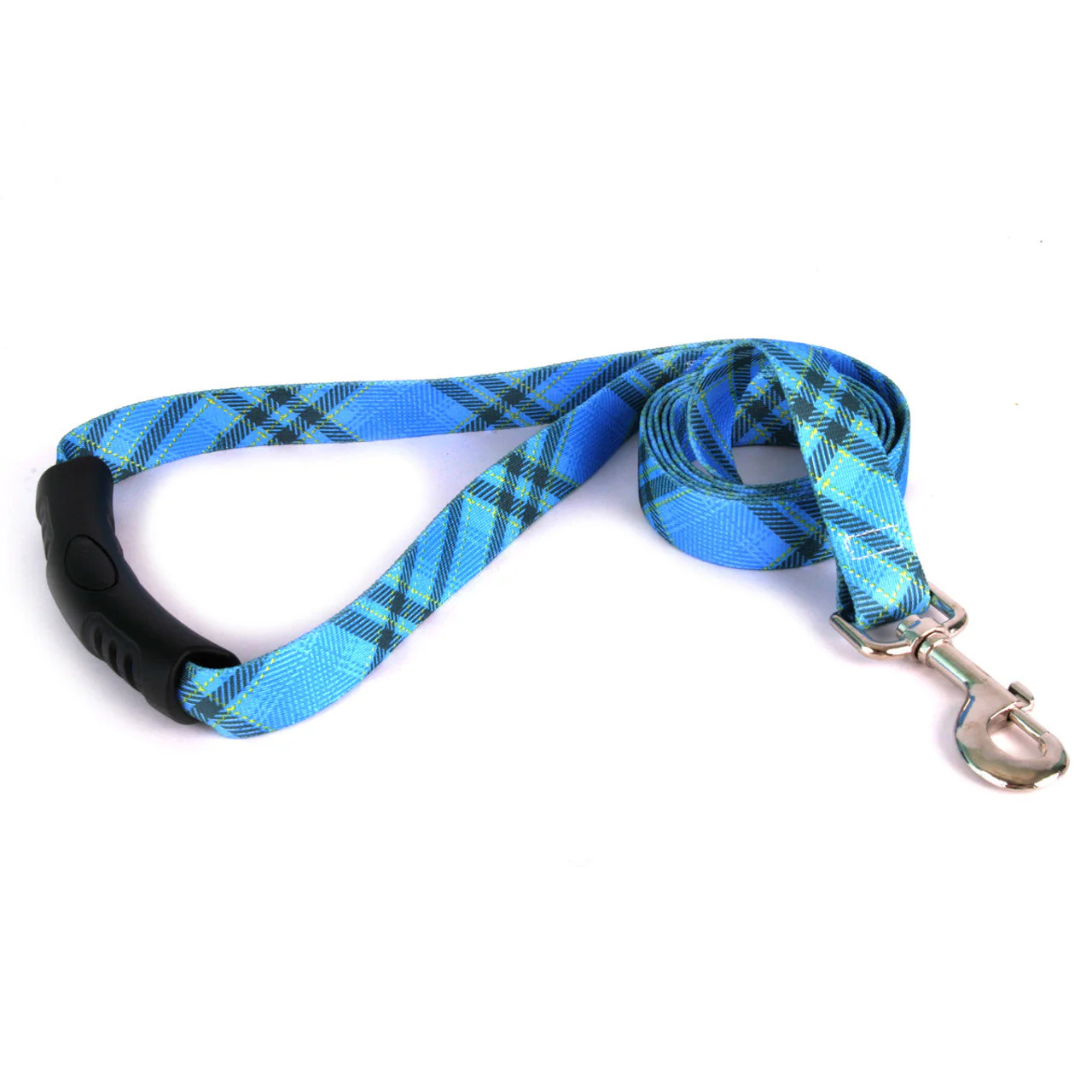 Blue Kilt Plaid Dog Leash - Image 2