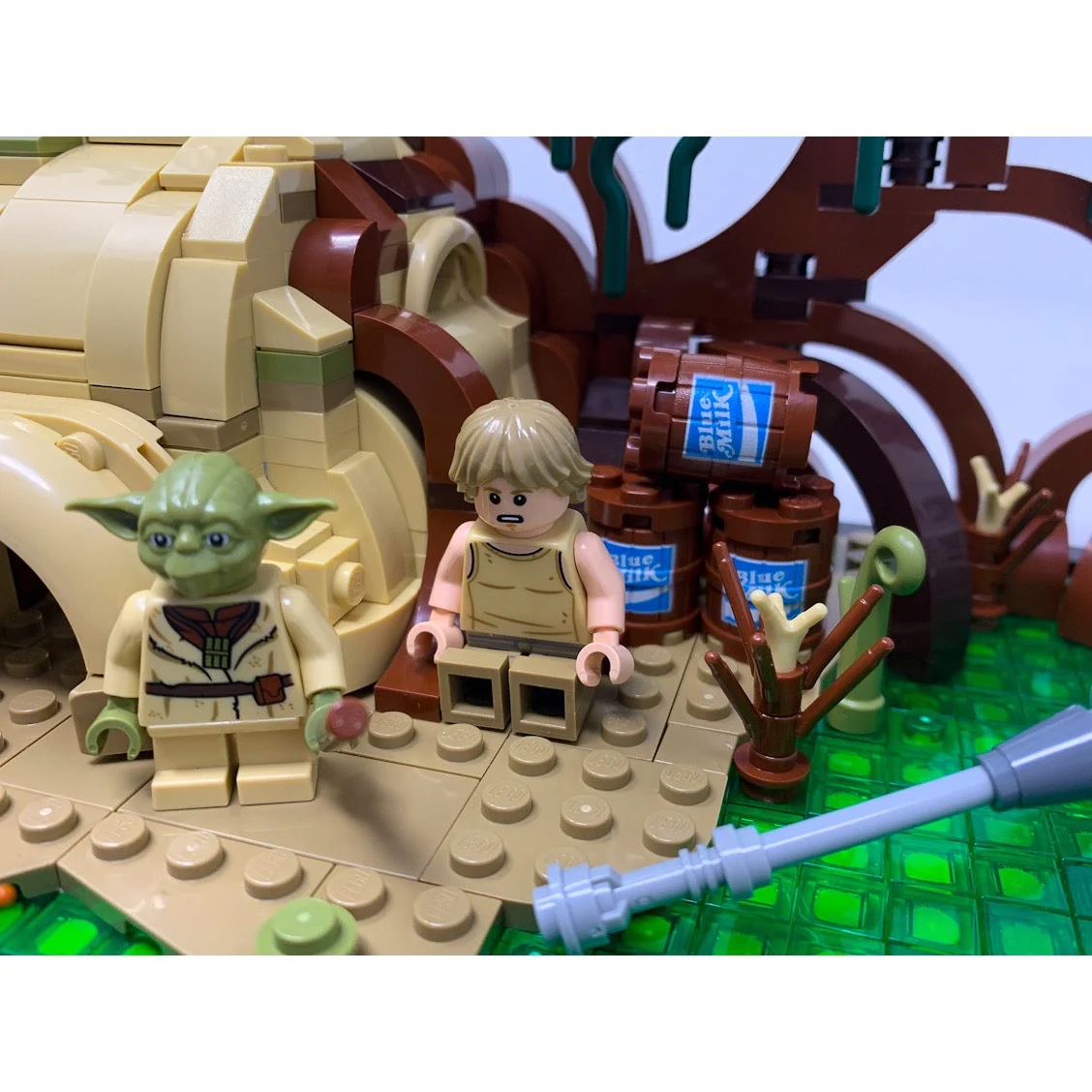 Blue Milk Barrel / Keg made from LEGO parts - B3 Customs - Image 3