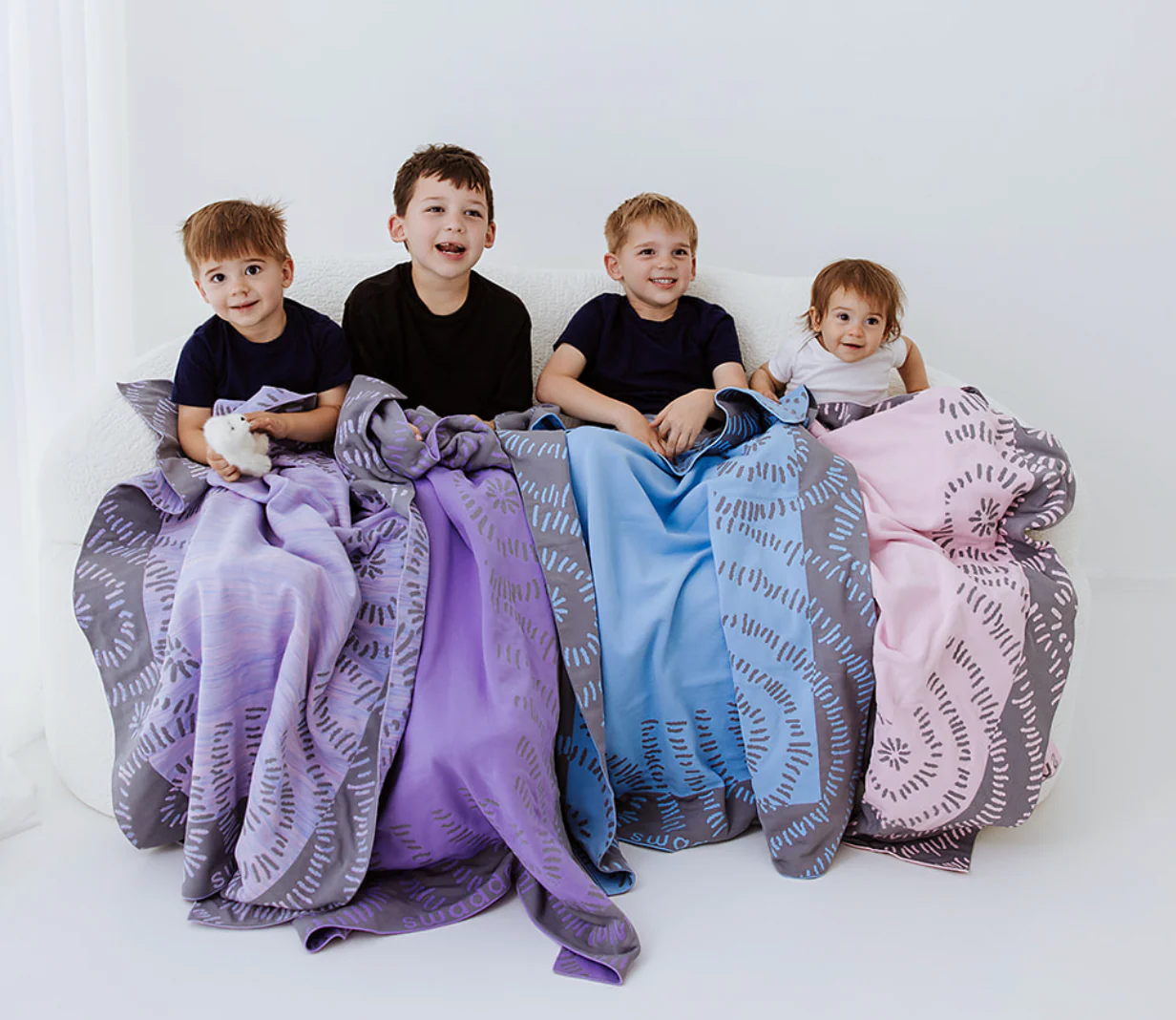 Blue Swaddelini Blanket - Image 2
