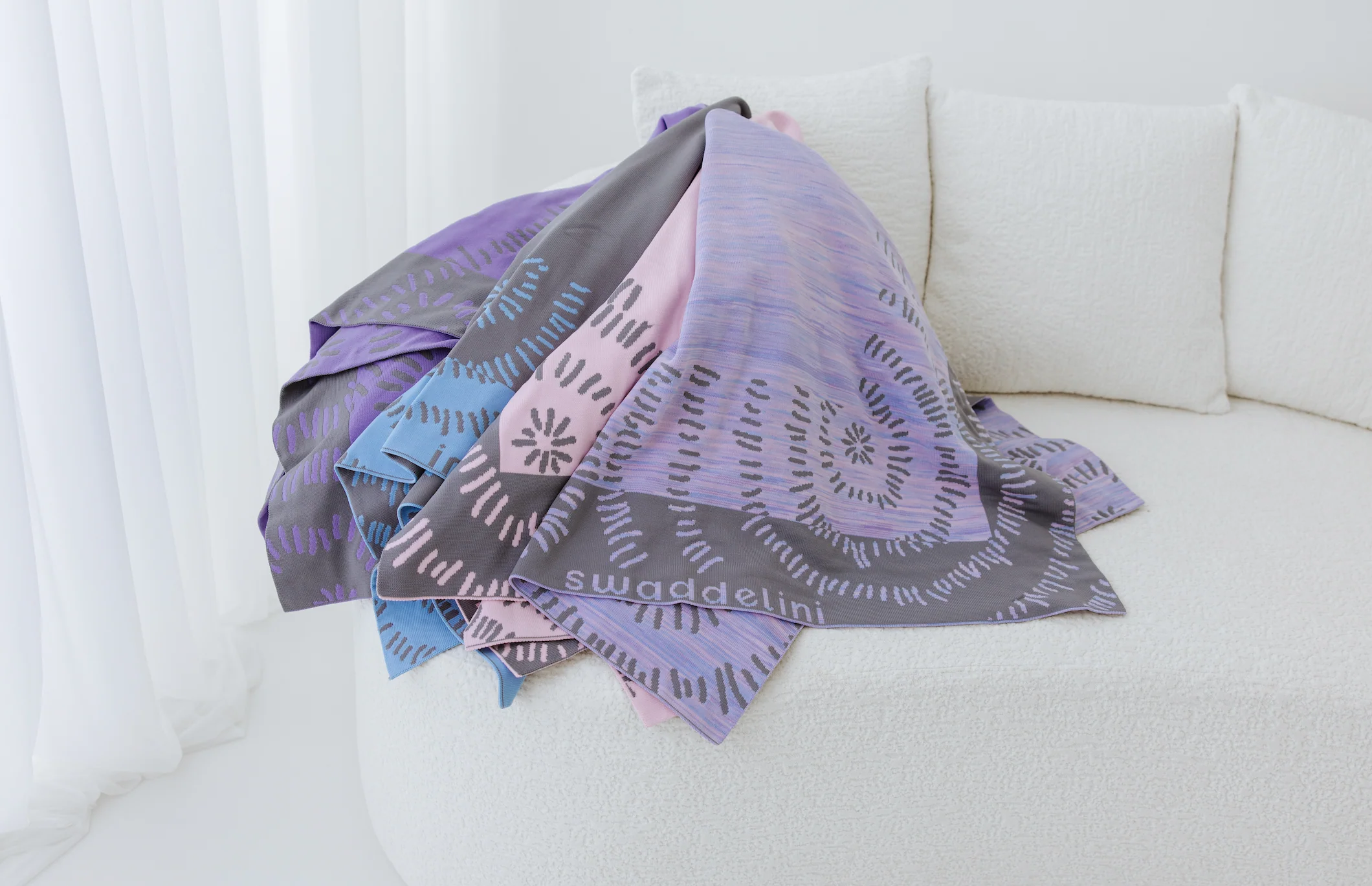 Blue Swaddelini Blanket - Image 5