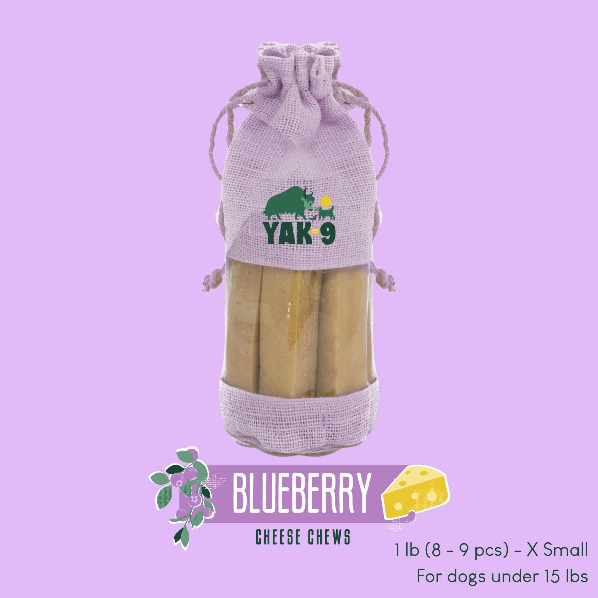 Blueberry Cheese Chews for Dogs - Image 14