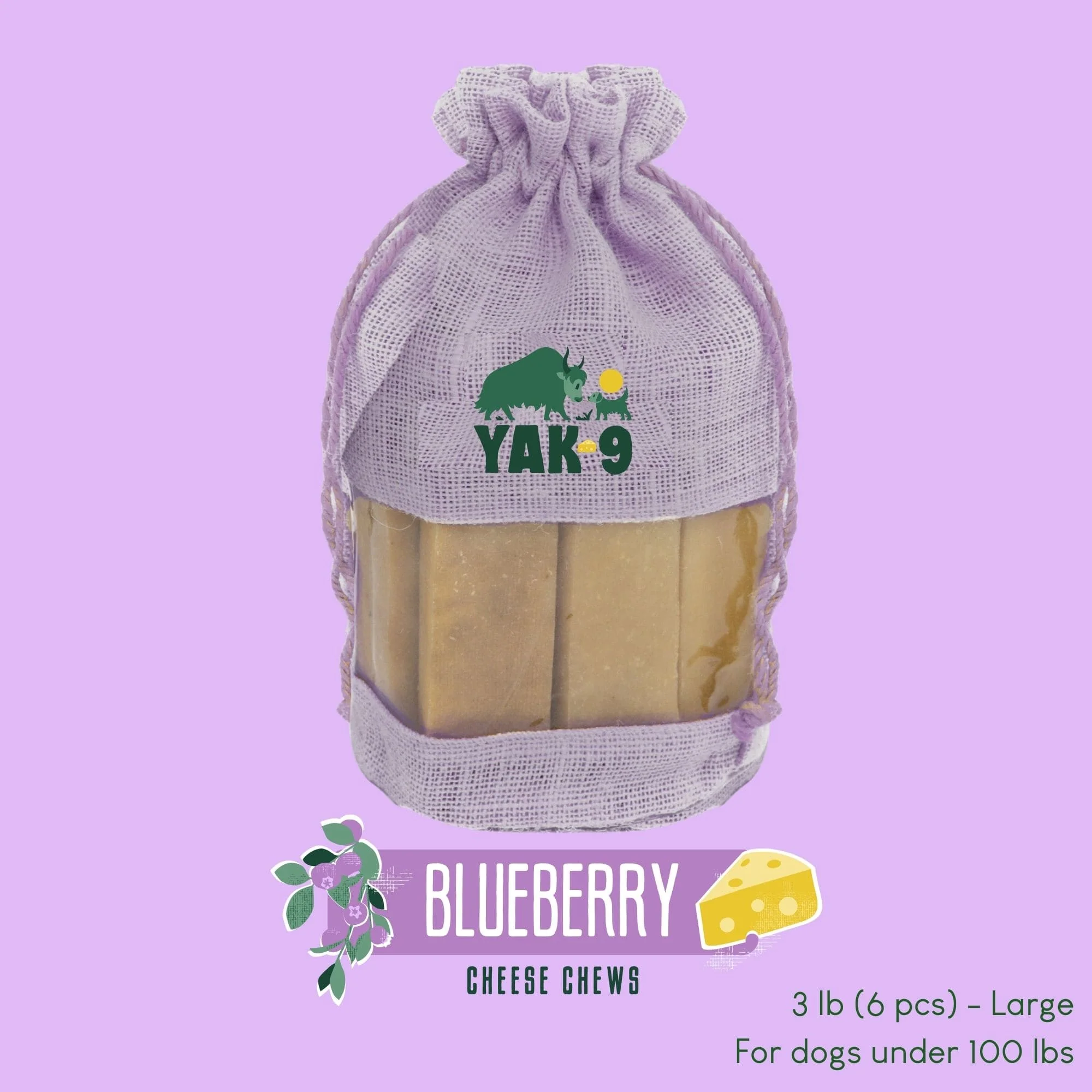 Blueberry Cheese Chews for Dogs - Image 19