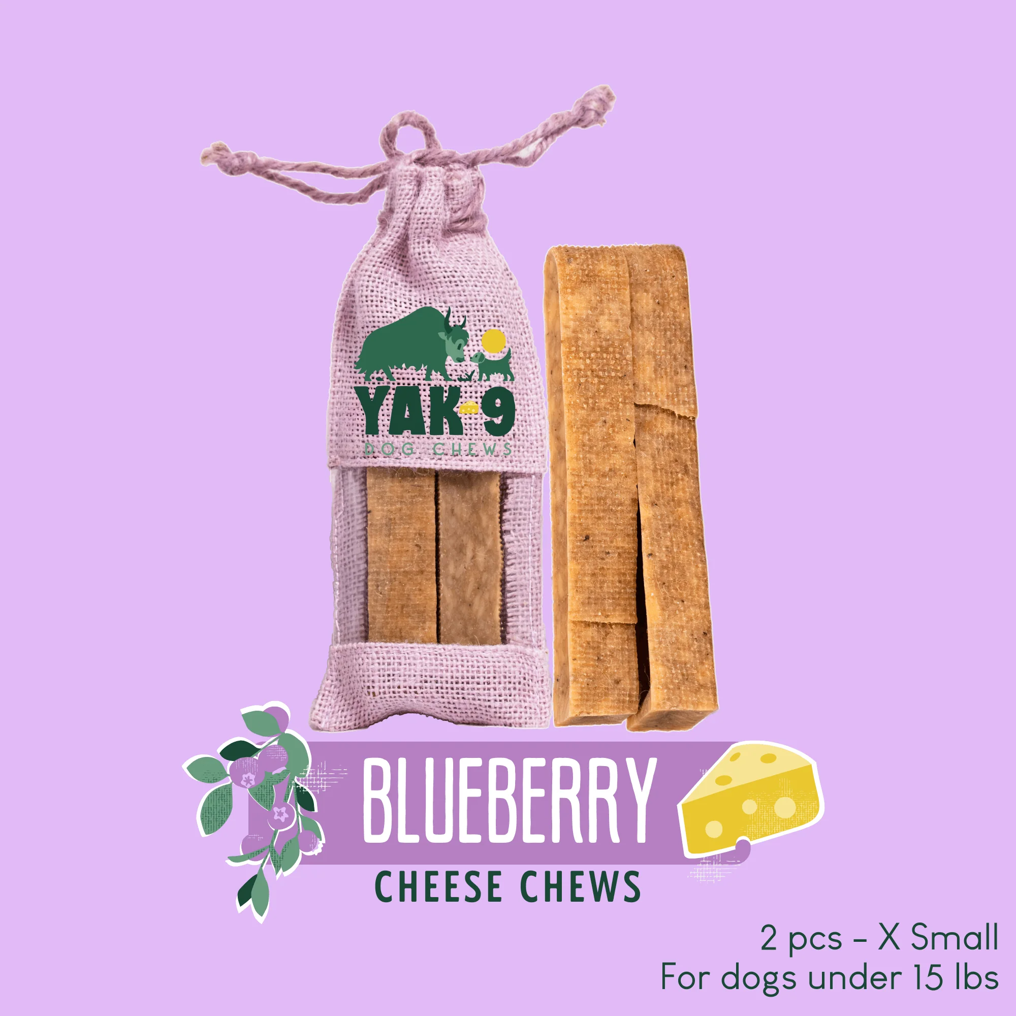 Blueberry Cheese Chews for Dogs - Image 23