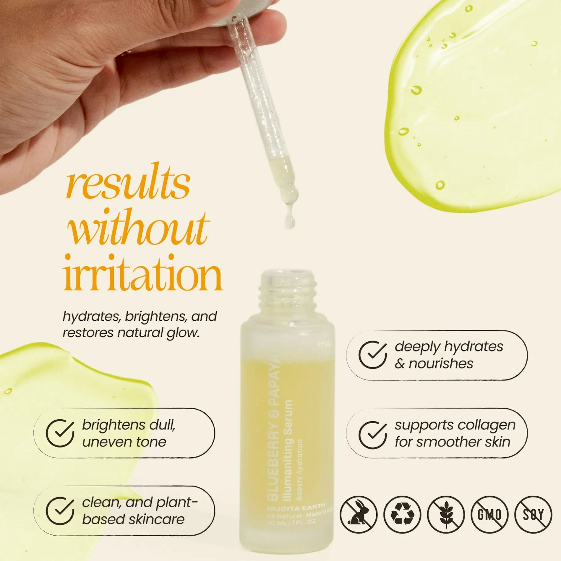 Blueberry & Papaya Illuminating Serum - Image 3
