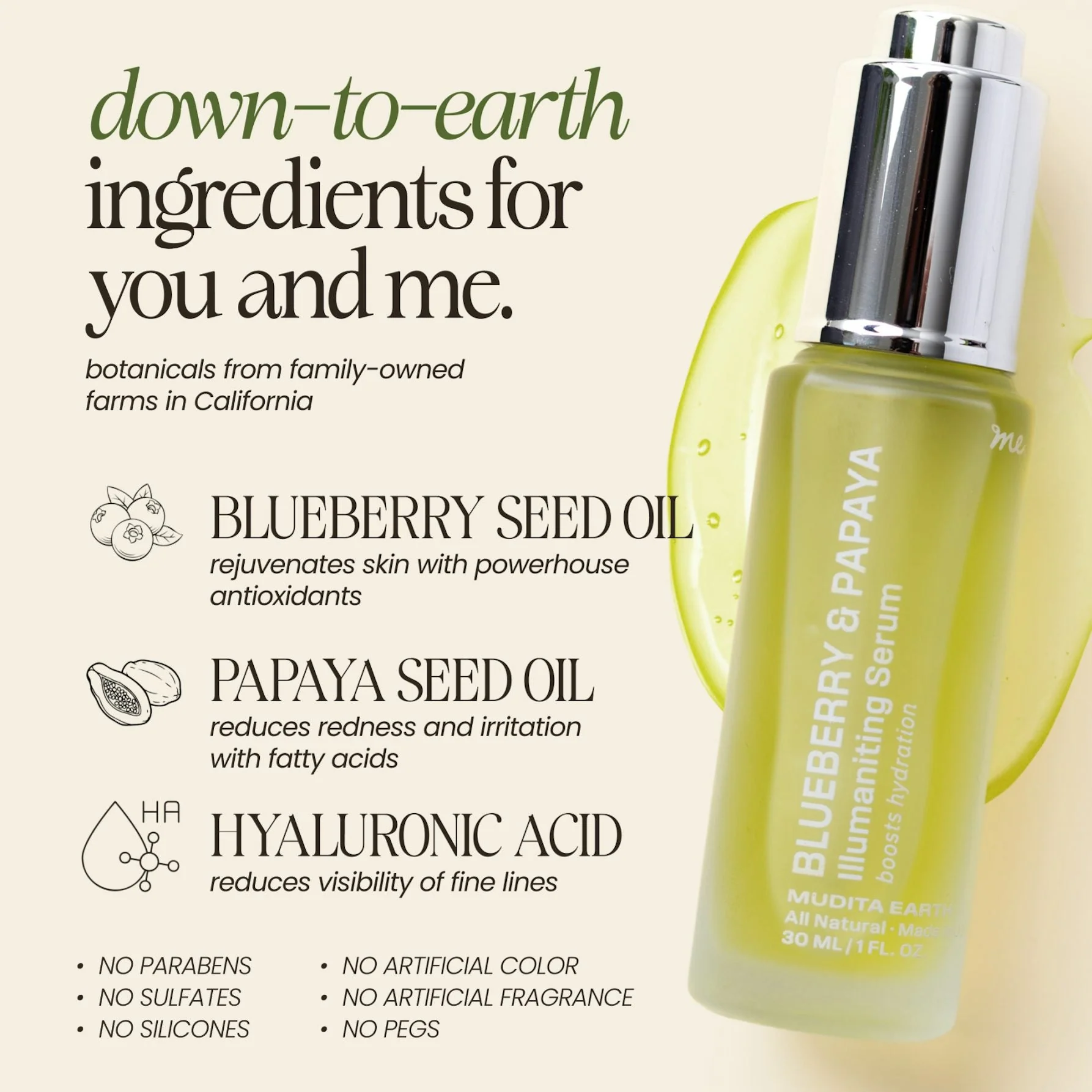 Blueberry & Papaya Illuminating Serum - Image 4