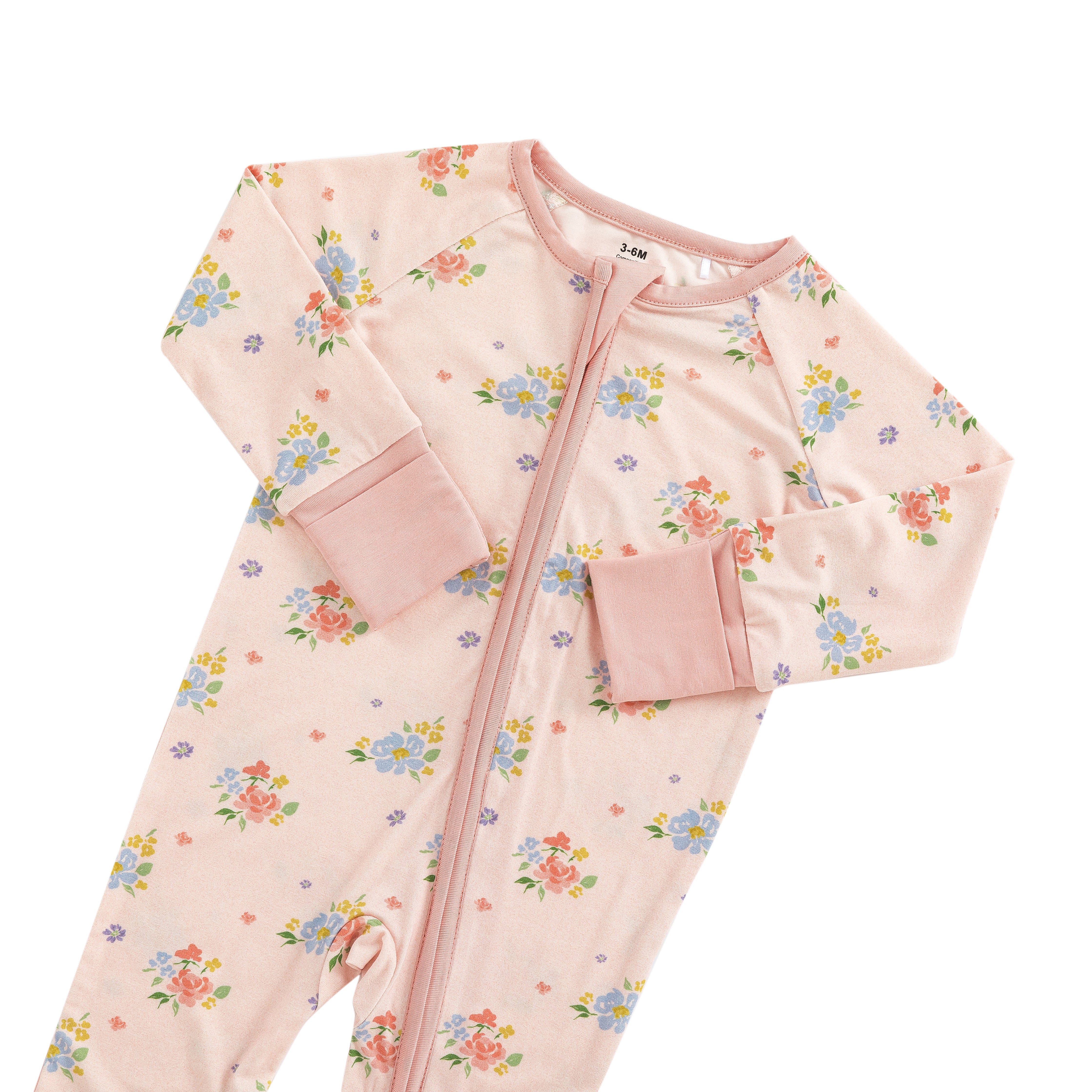 Blush Bloom (Convertible Zip Footies) - Image 5