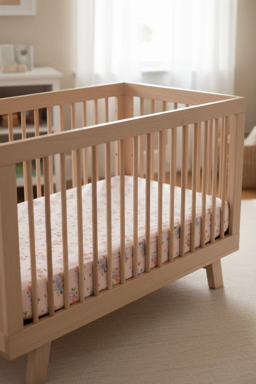 Blush Bloom (Crib Sheet) - Image 2