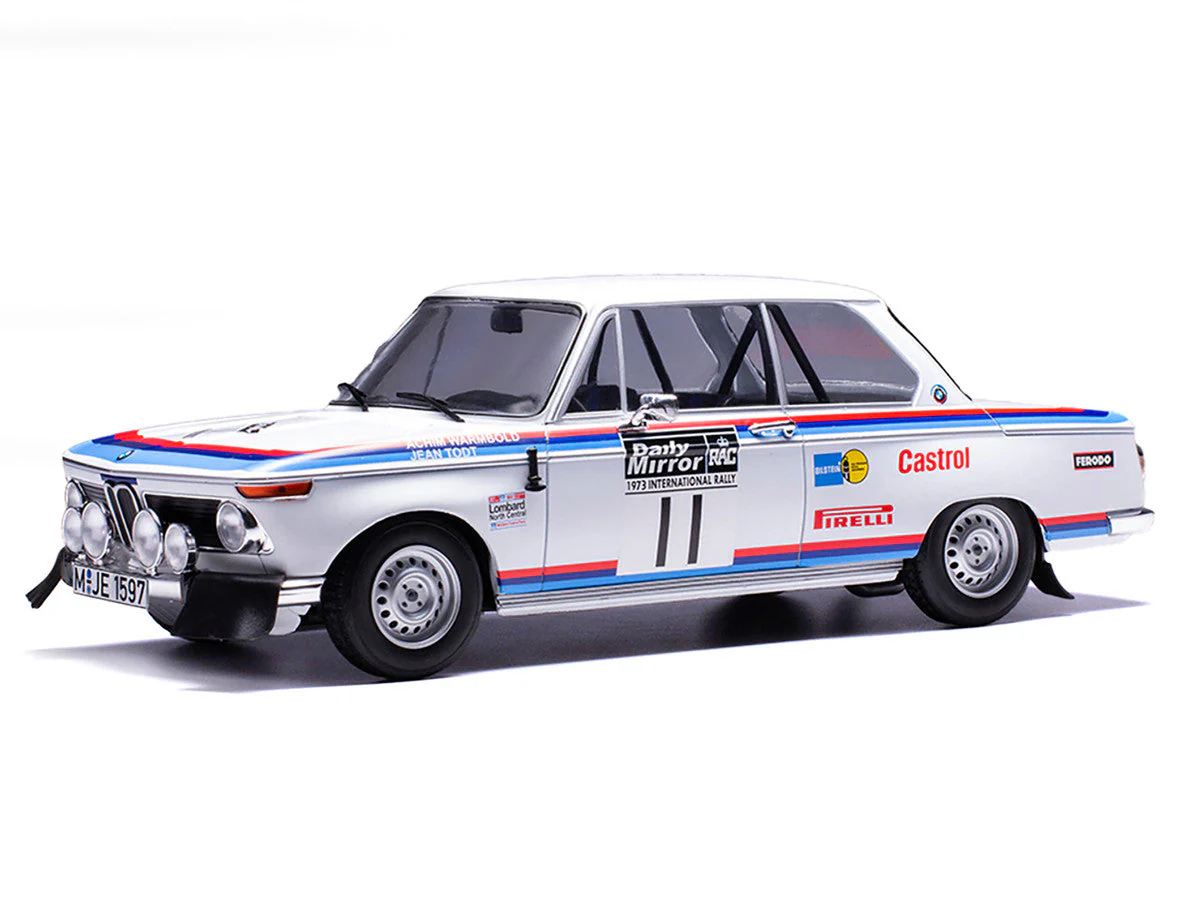 BMW 2002 #11 Achim Warmbold - Jean Todt "RAC Rally" (1973) 1/18 Diecast Model Car by IXO Models - Image 2