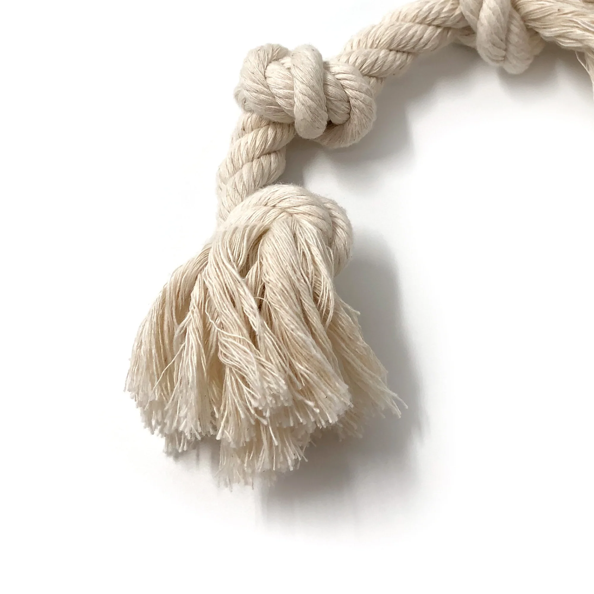 Boba & Vespa 100% Organic Cotton Rope Dog Toy - 5 Sizes - Image 5