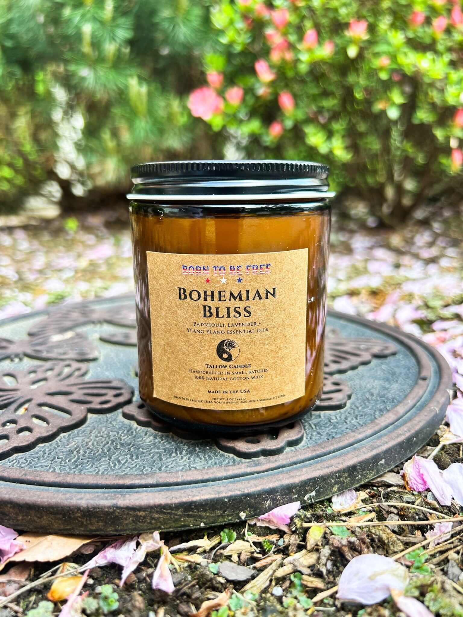 Bohemian Bliss Tallow Candle - Image 2