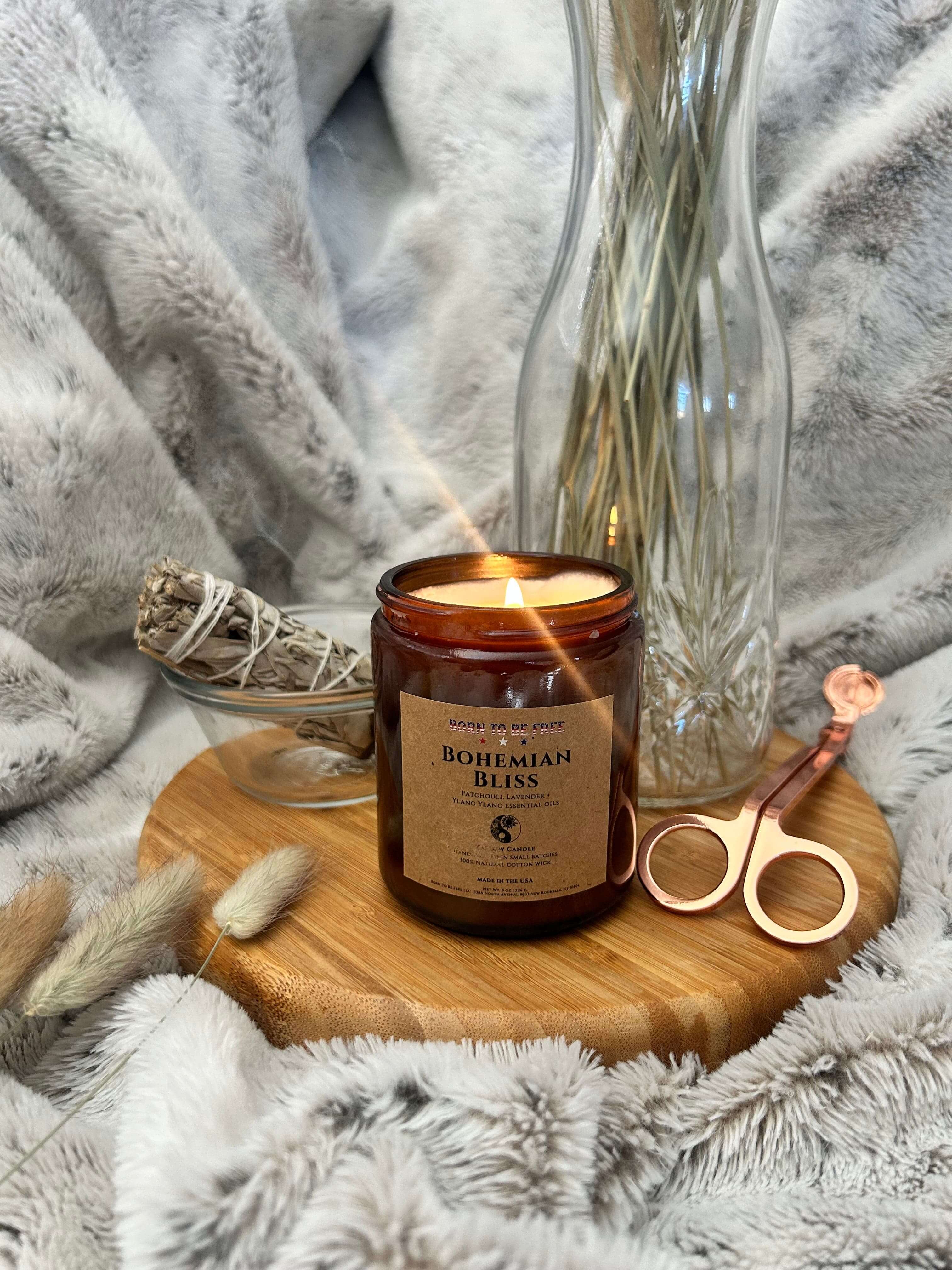 Bohemian Bliss Tallow Candle - Image 7
