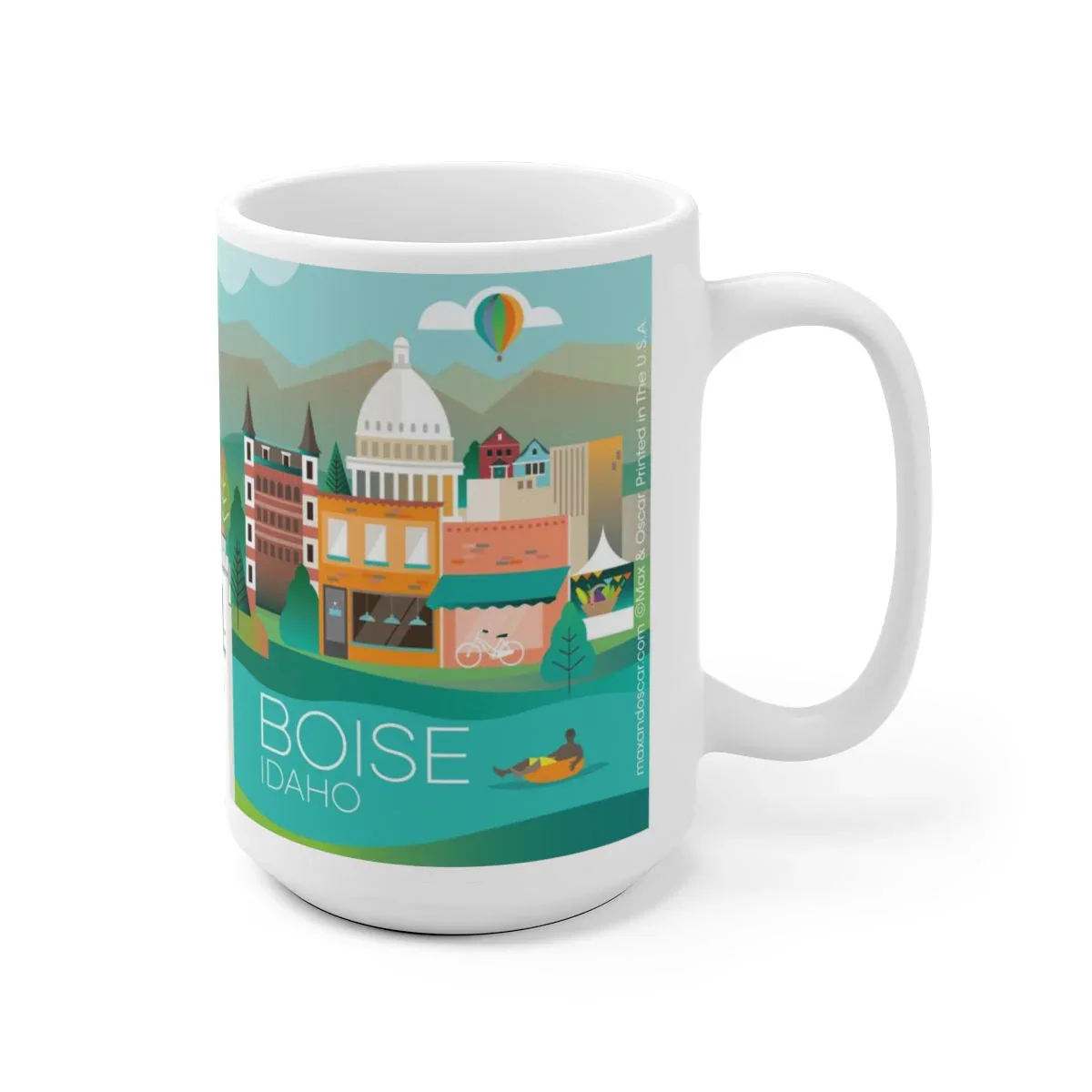 BOISE 11 OZ OR 15 OZ CERAMIC MUG - Image 3