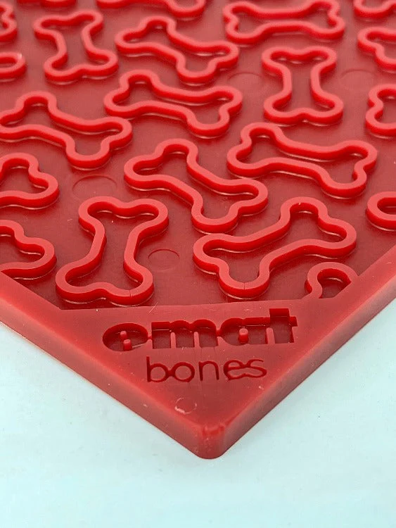 Bones eMat - Enrichment Lick Mat for Dogs and Cats | eMat Enrichment Toy for Anxiety Relief | SodaPup - Image 8