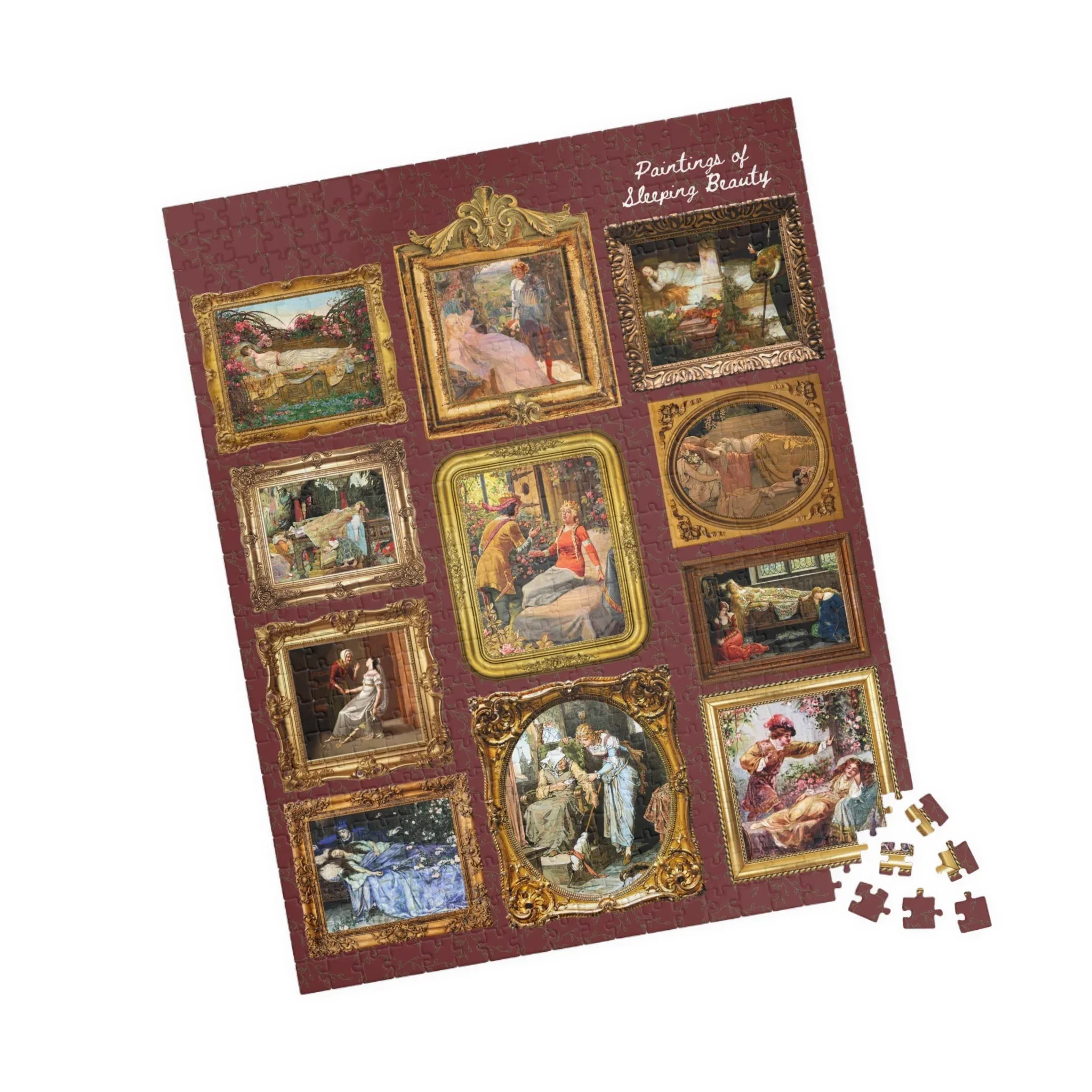 Bookish Fairy Tale Art History Puzzle: Paintings of Sleeping Beauty - Image 11