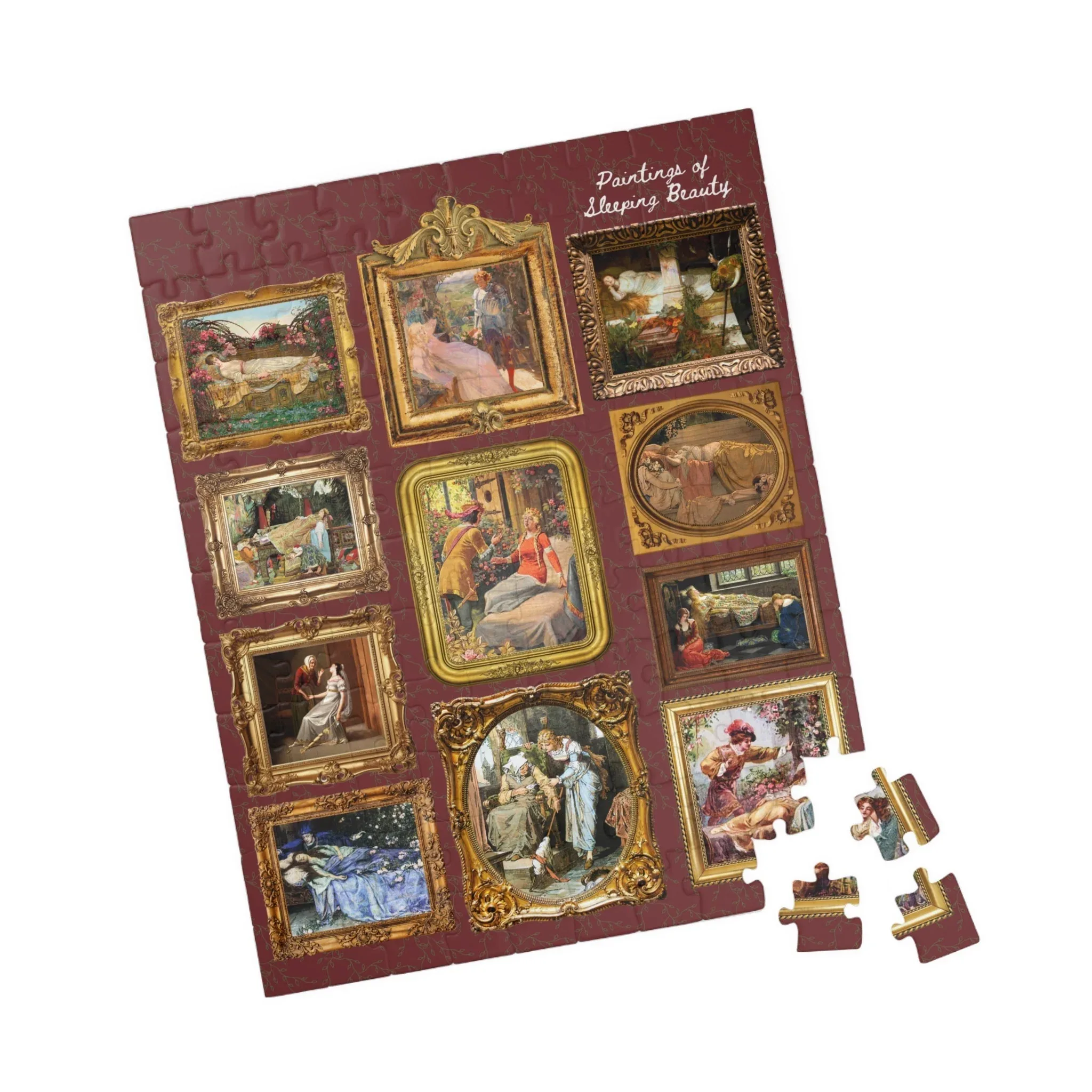 Bookish Fairy Tale Art History Puzzle: Paintings of Sleeping Beauty - Image 5