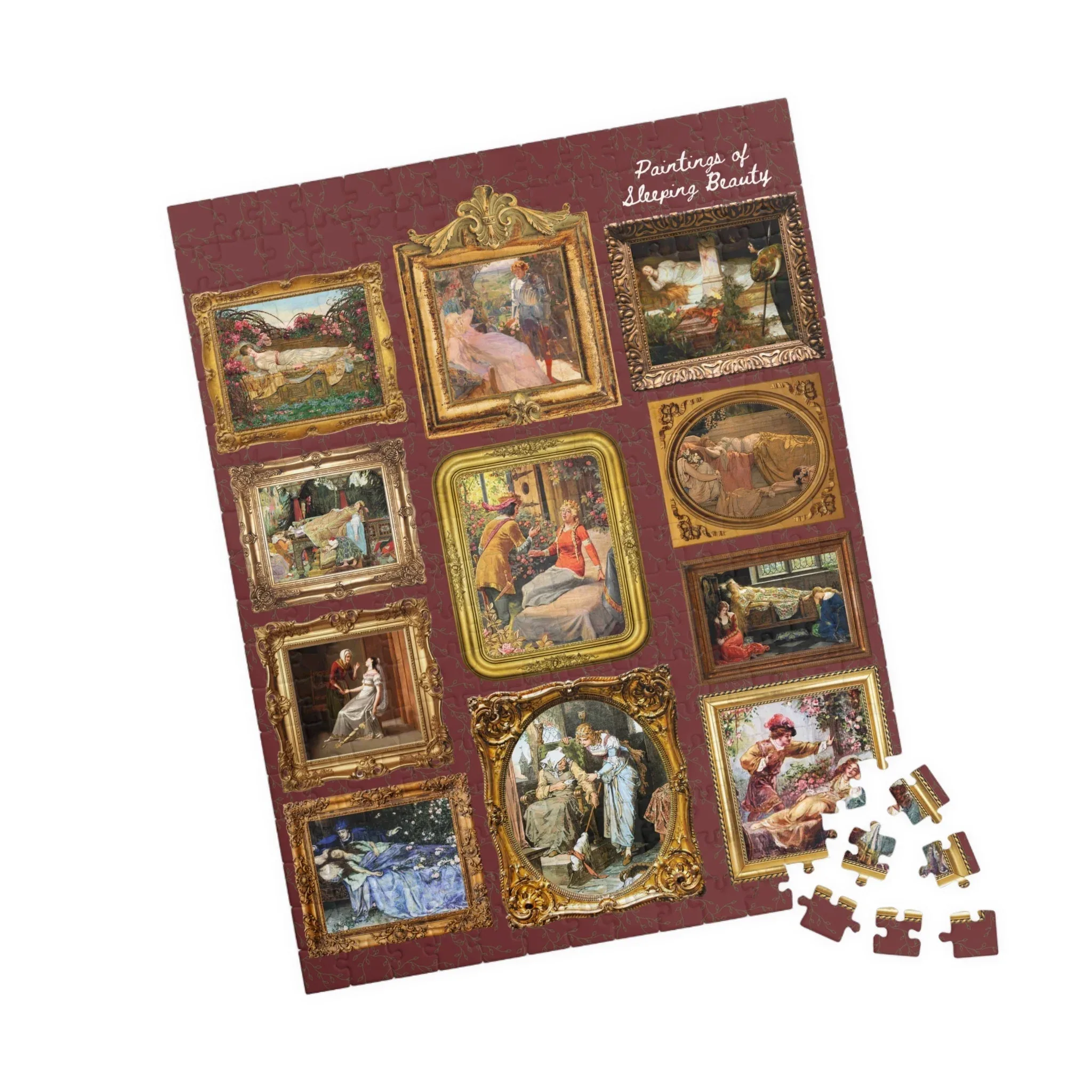 Bookish Fairy Tale Art History Puzzle: Paintings of Sleeping Beauty - Image 8