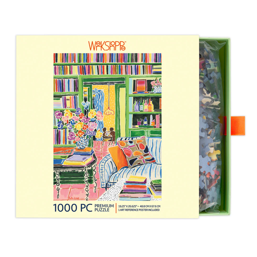Books & Bouquets 1000 Piece Puzzle - Image 4