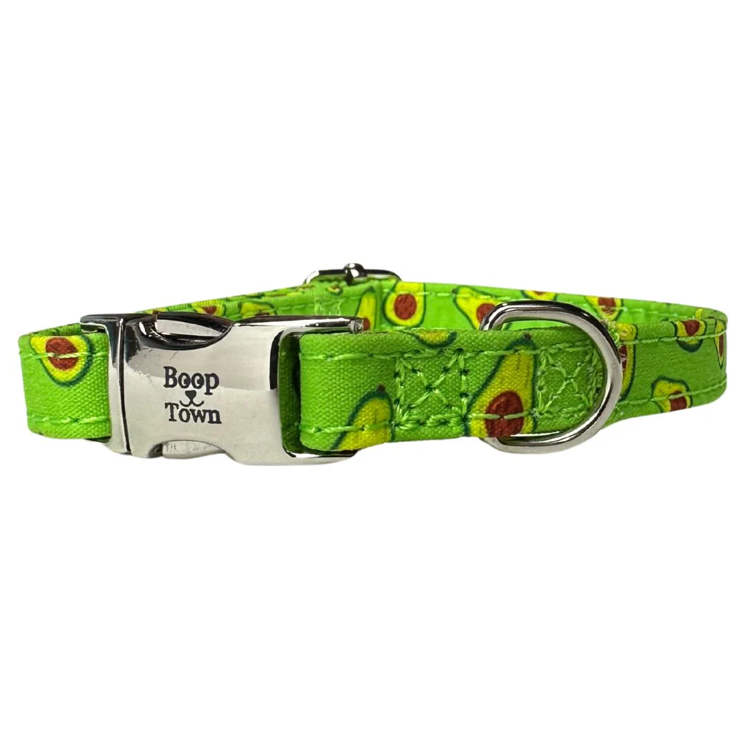 Boop Town Durable Soft Cotton Dog Collar With Nylon Core Quick Release Metal Buckle Adjustable for Girls Boys Small Medium Large Comfortable Pet Products Reduces Hair Matting Gold Tone Zinc Alloy Hardware - Image 12