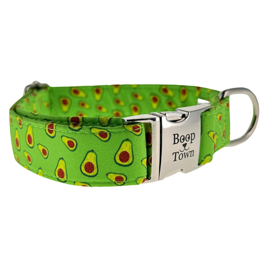 Boop Town Durable Soft Cotton Dog Collar With Nylon Core Quick Release Metal Buckle Adjustable for Girls Boys Small Medium Large Comfortable Pet Products Reduces Hair Matting Gold Tone Zinc Alloy Hardware - Image 17