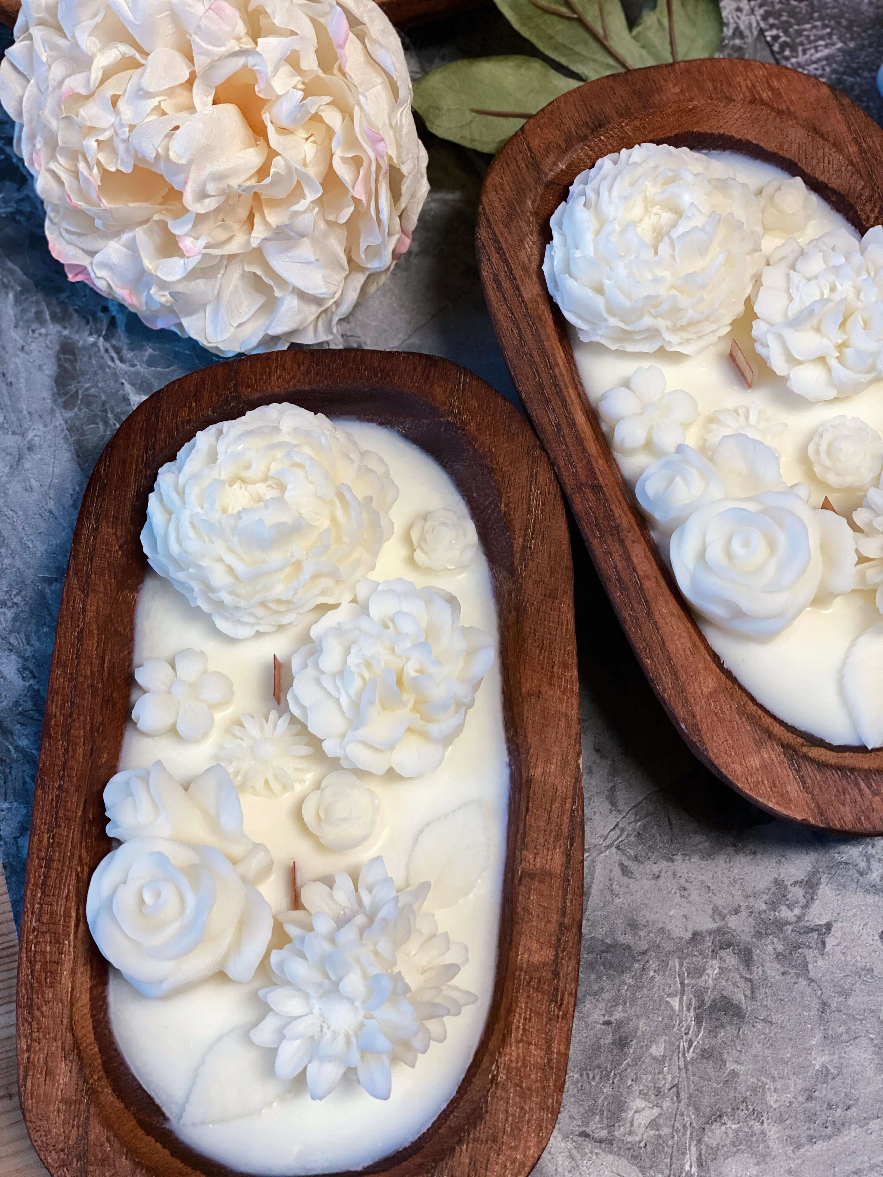 Botanical Garden Dough Bowl Candle - Image 2