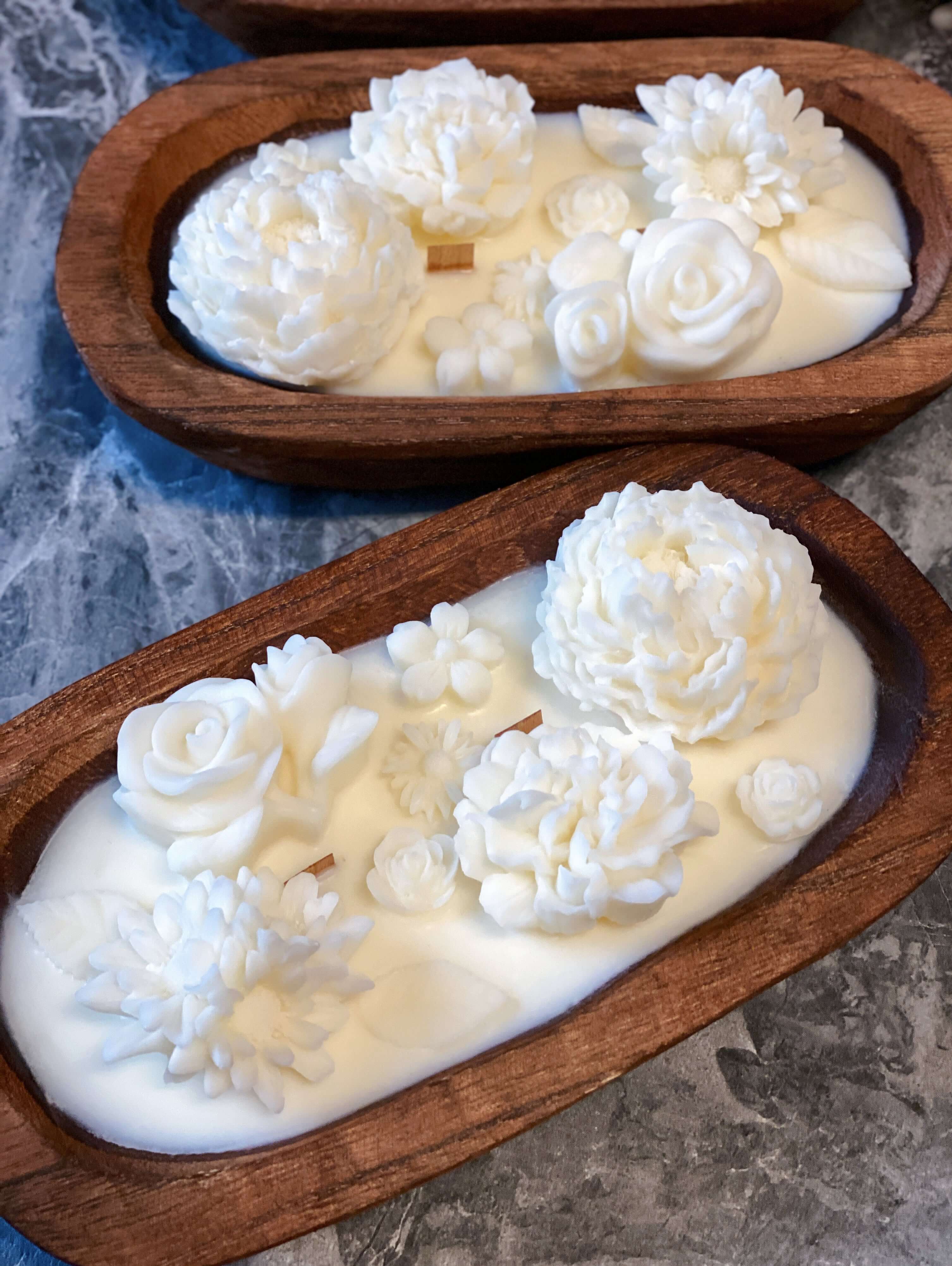Botanical Garden Dough Bowl Candle - Image 3
