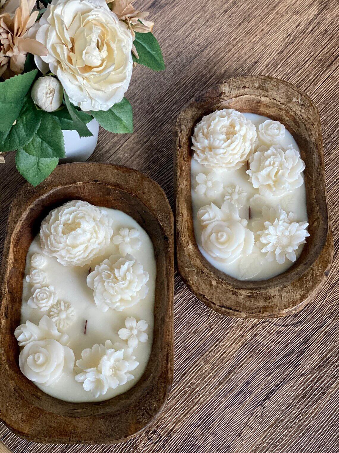 Botanical Garden Dough Bowl Candle - Image 5