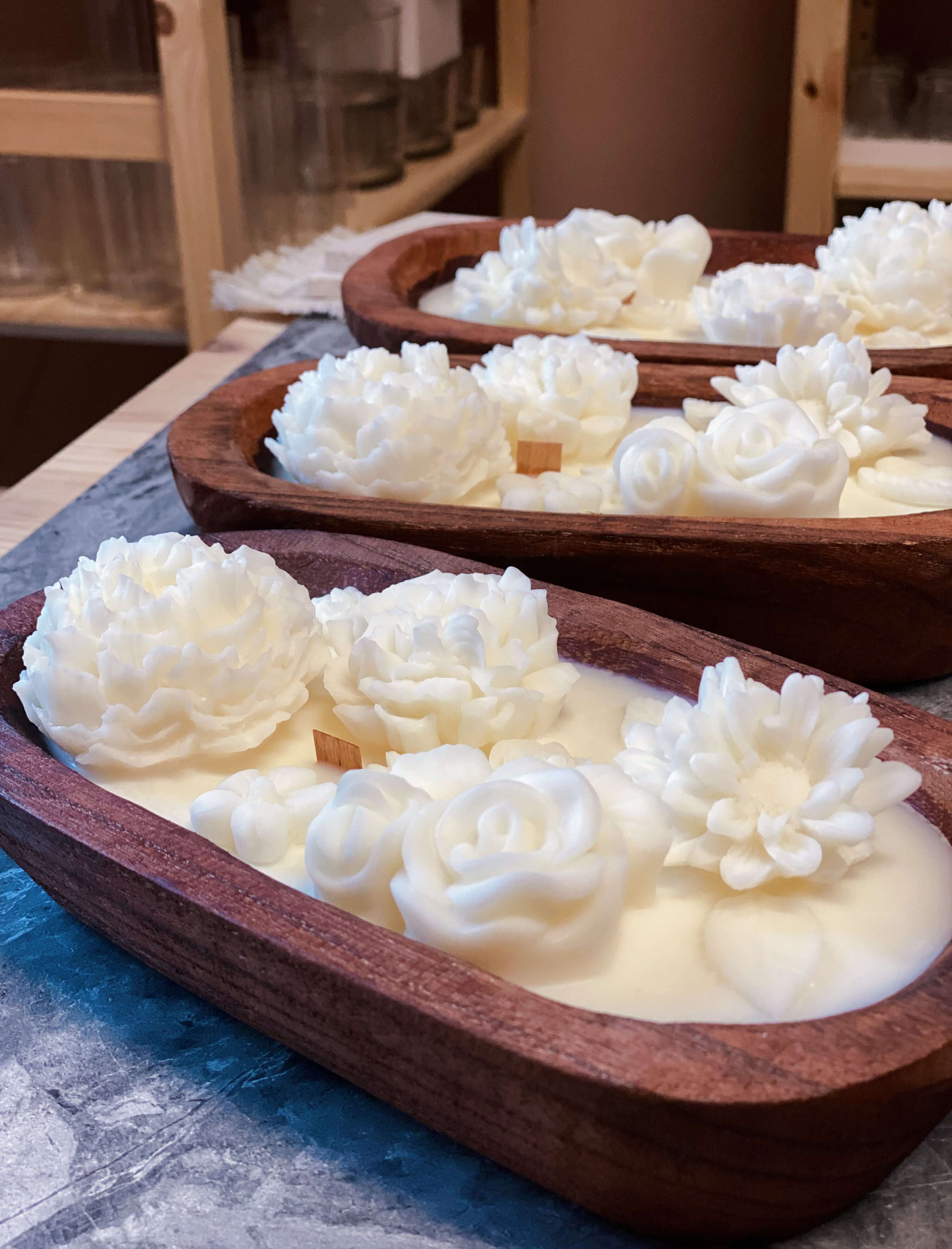 Botanical Garden Dough Bowl Candle - Image 7