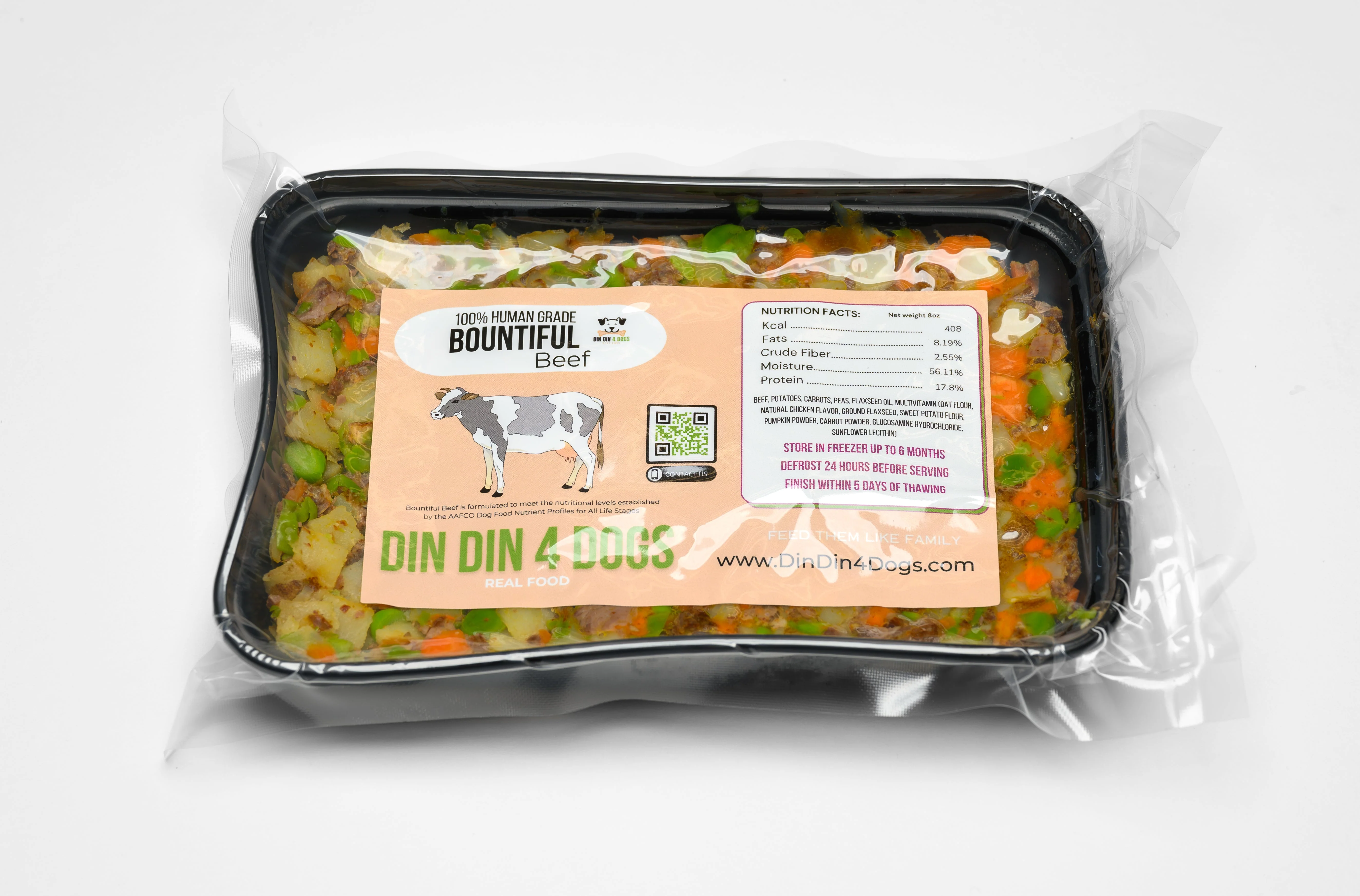 Bountiful Beef - case includes 24, 8oz meals - Image 2