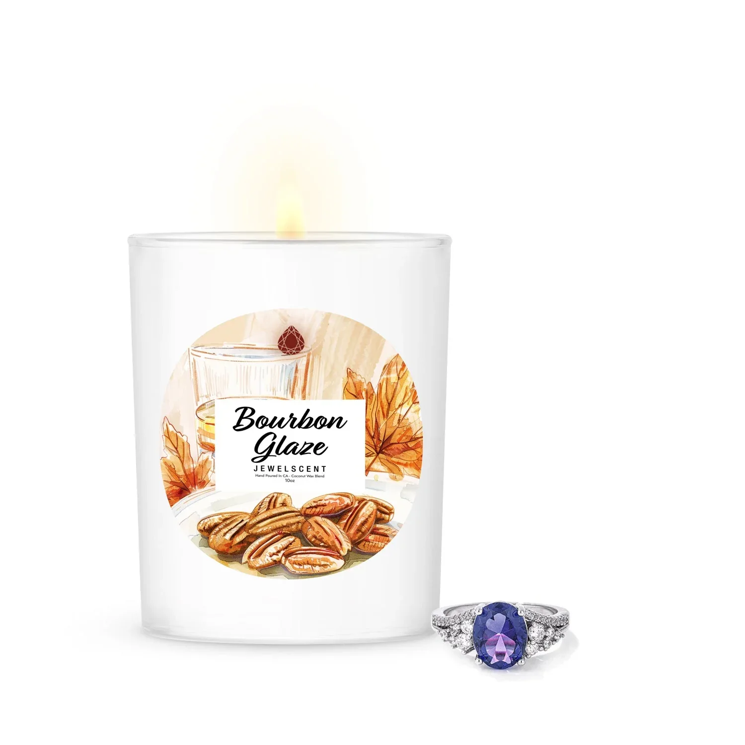 Bourbon Glaze 10oz Signature Jewelry Candle - Image 2