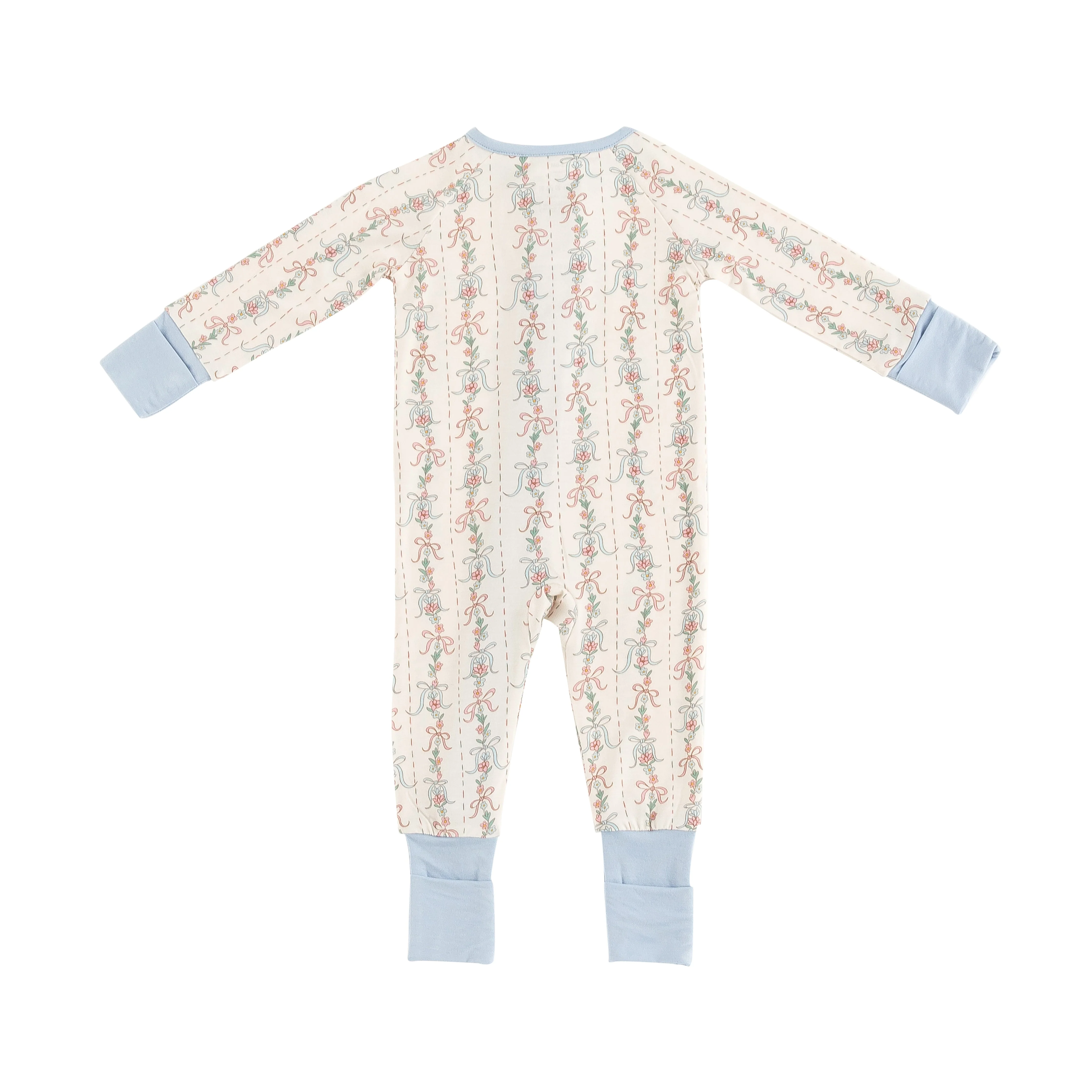 Bow Blossom (Convertible Zip Footies) - Image 10