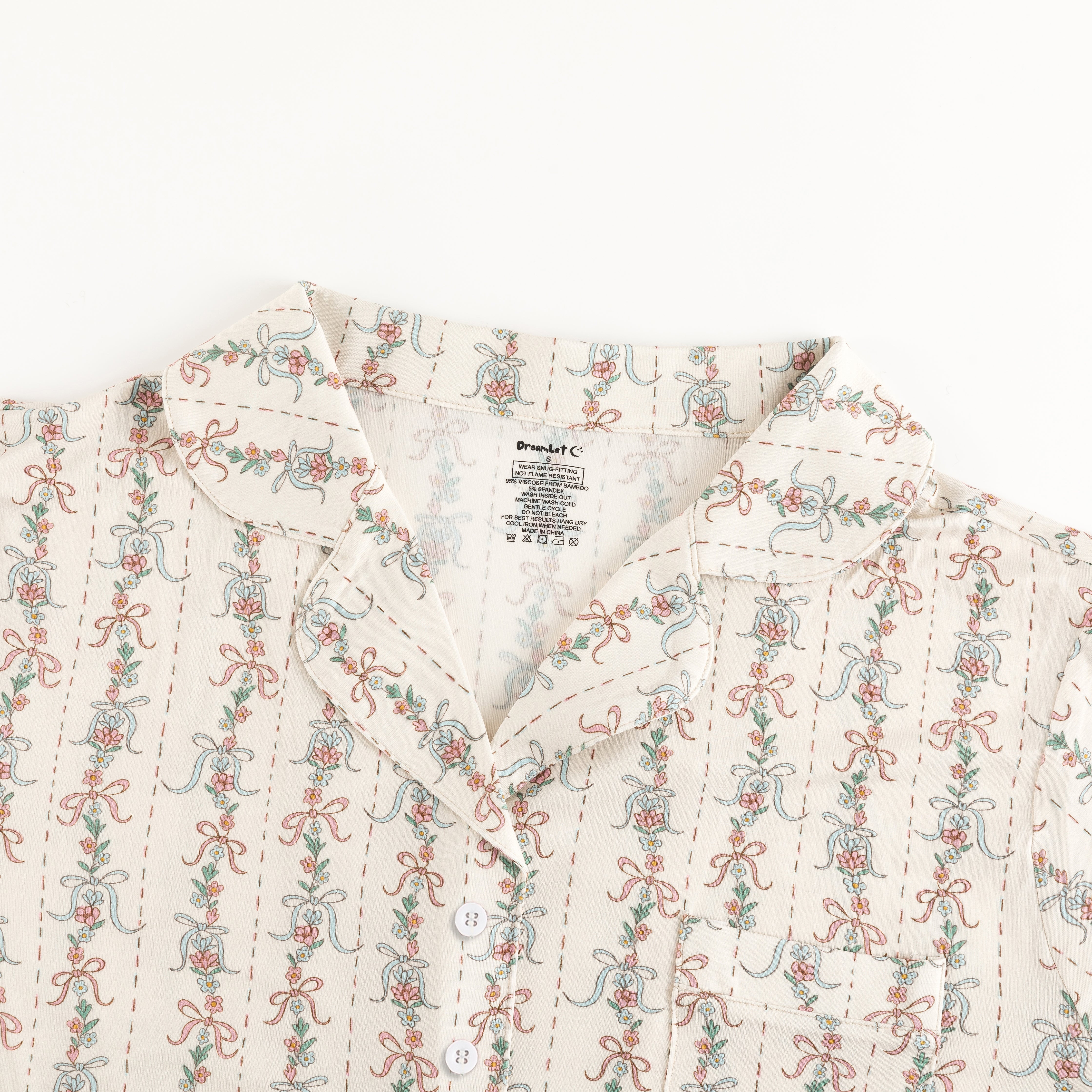Bow Blossom (Women's Short Sleeve PJ) - Image 3