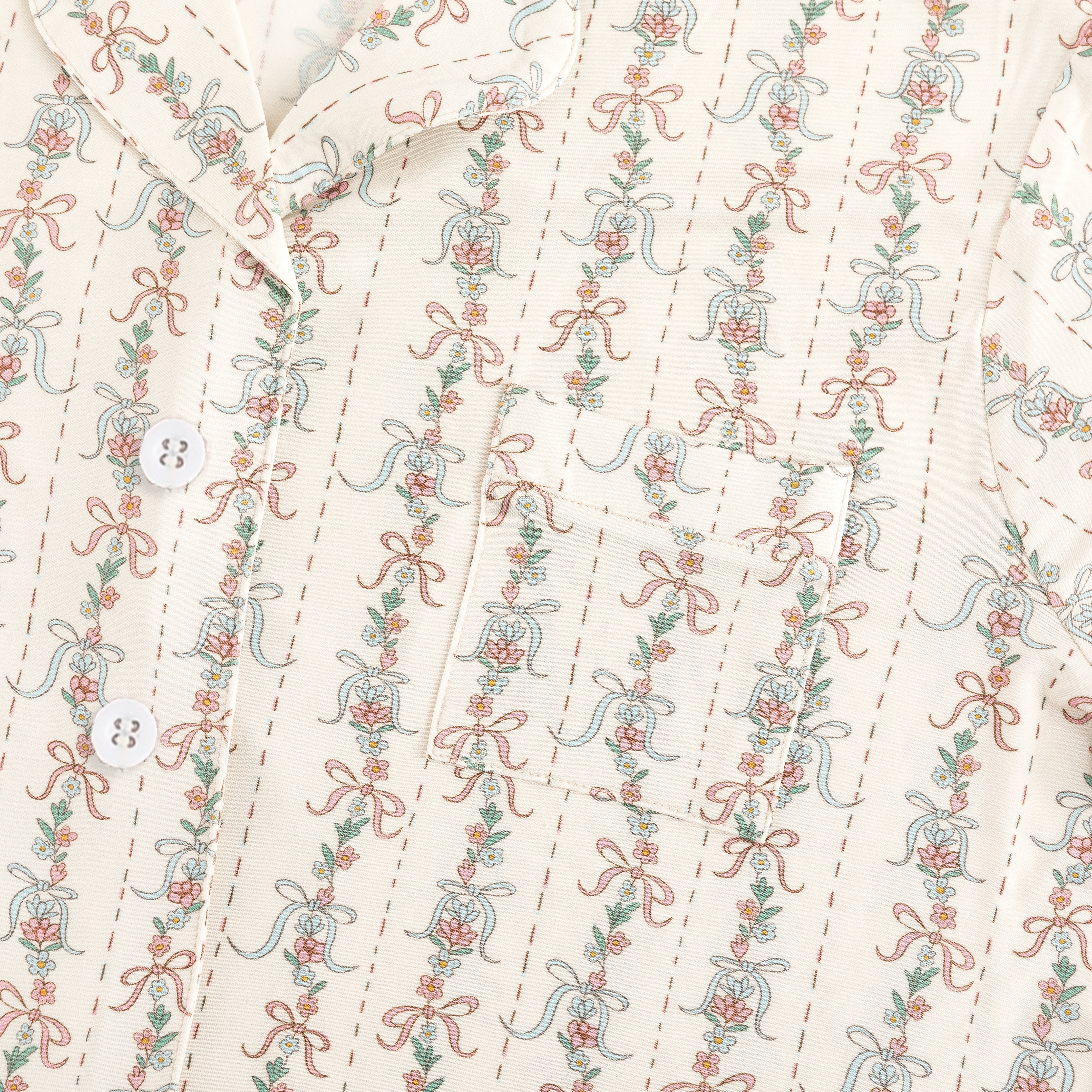 Bow Blossom (Women's Short Sleeve PJ) - Image 4