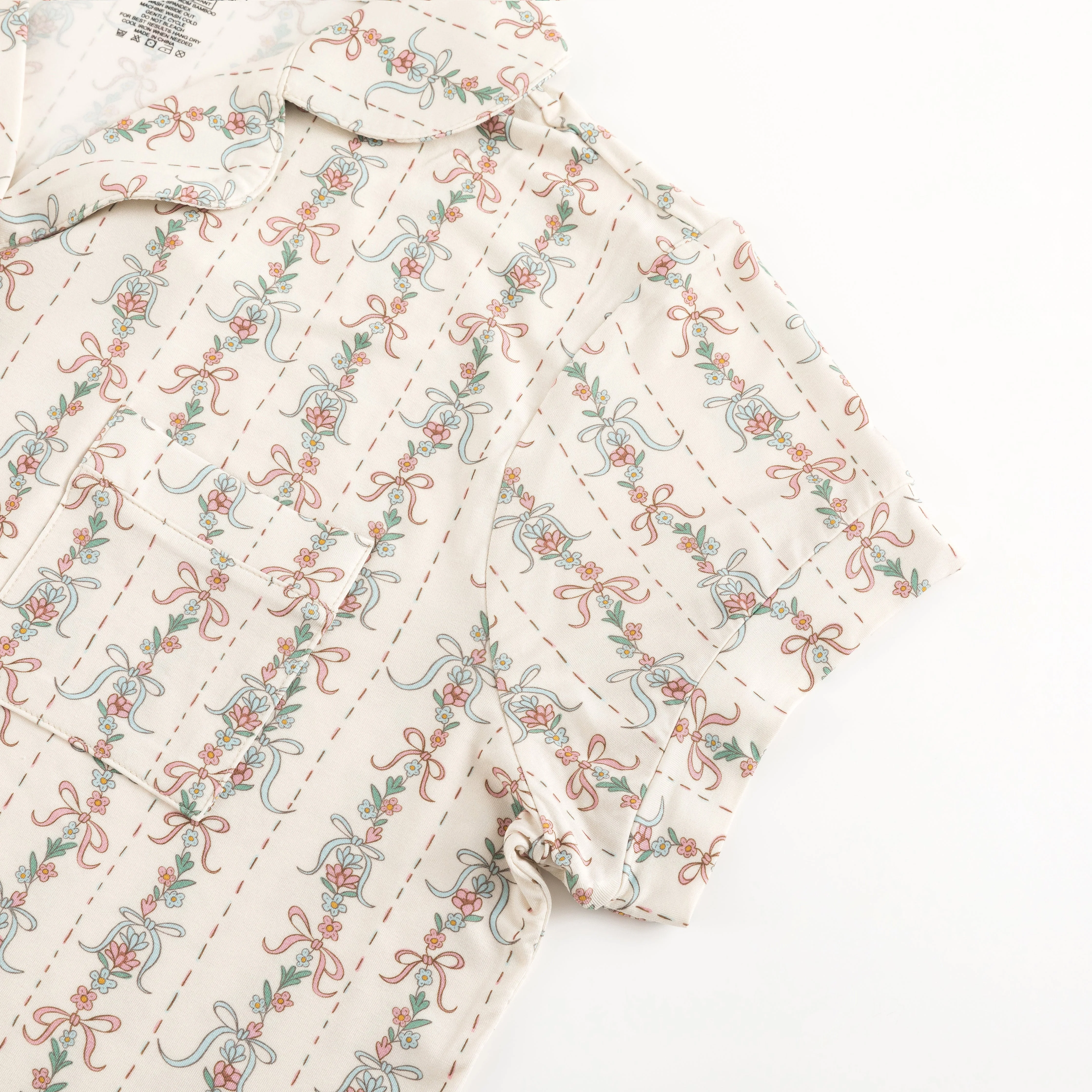 Bow Blossom (Women's Short Sleeve PJ) - Image 5