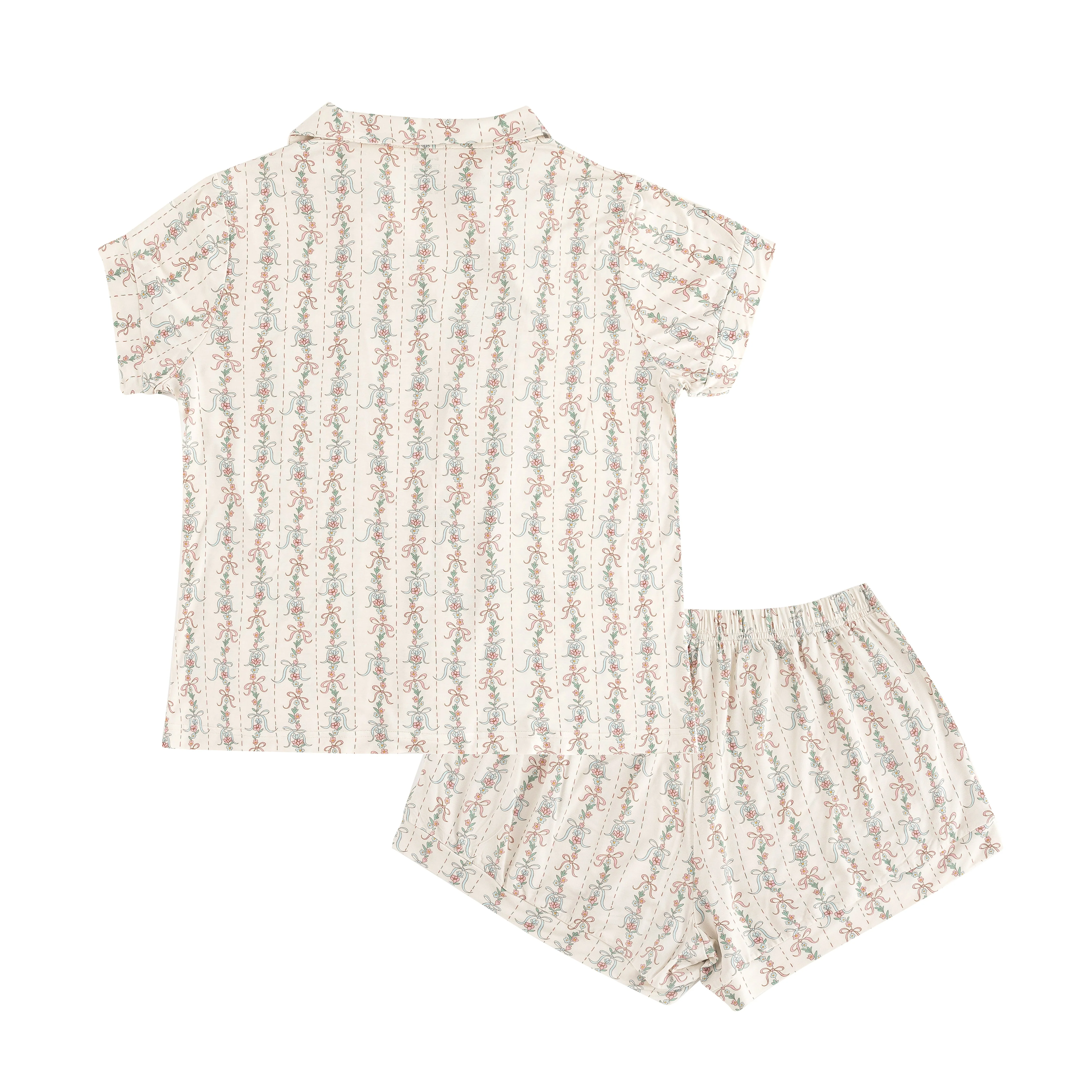 Bow Blossom (Women's Short Sleeve PJ) - Image 8