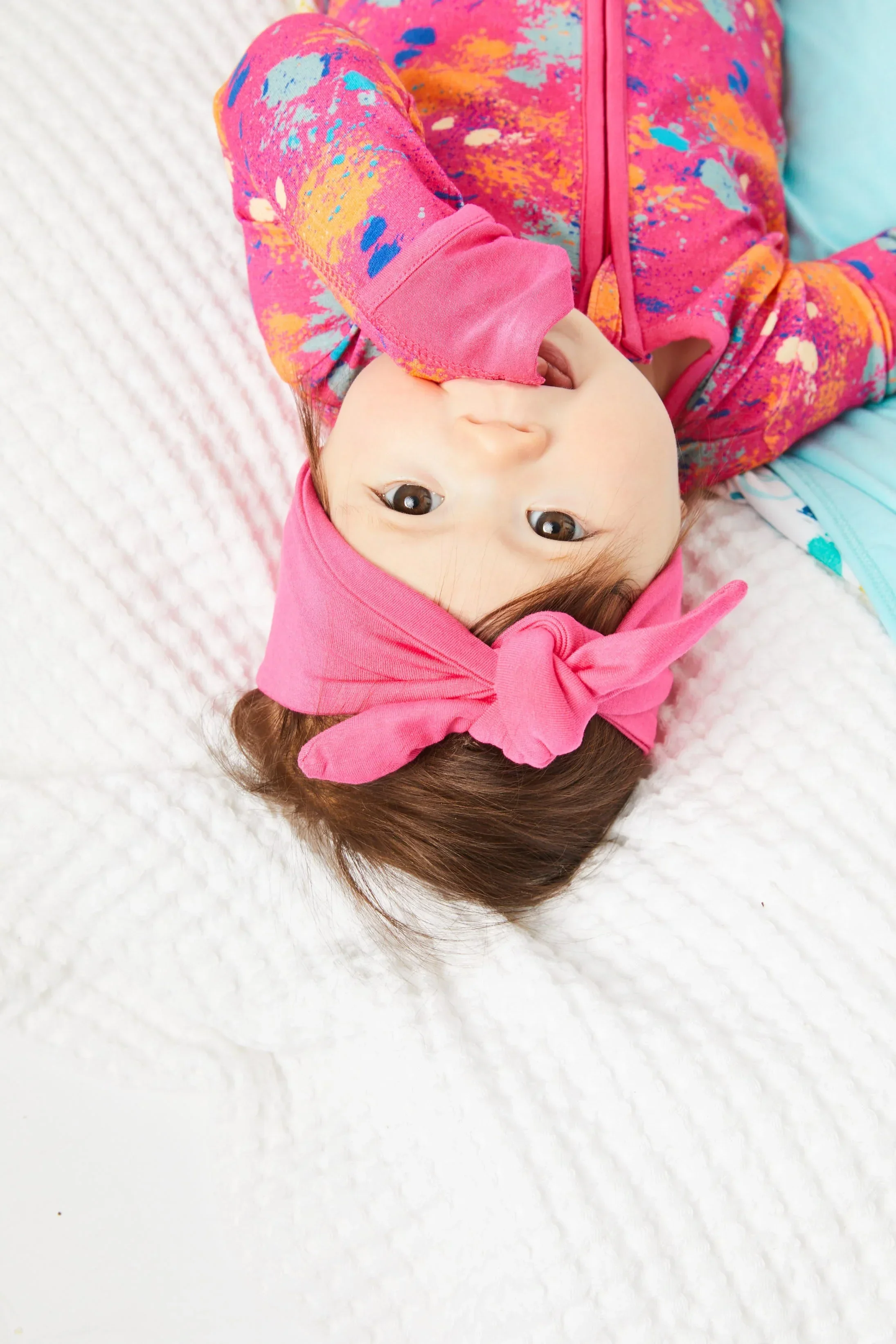 Bow Headband - Magenta - Image 2