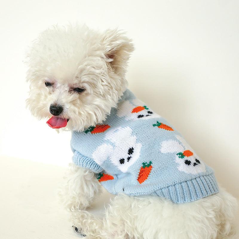 Bowknot Knit Sweater Pet Costume - Image 10