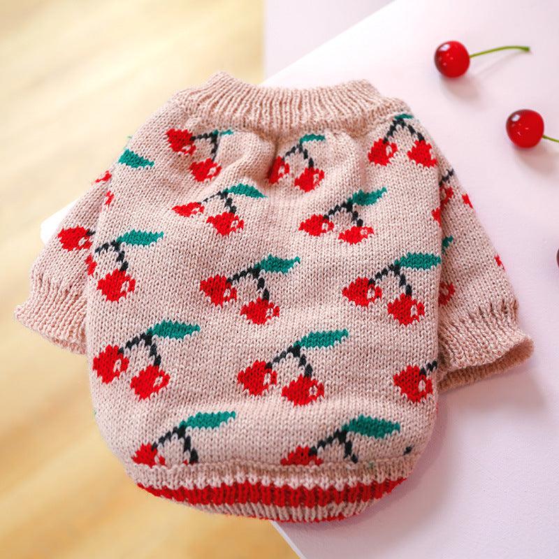 Bowknot Knit Sweater Pet Costume - Image 11