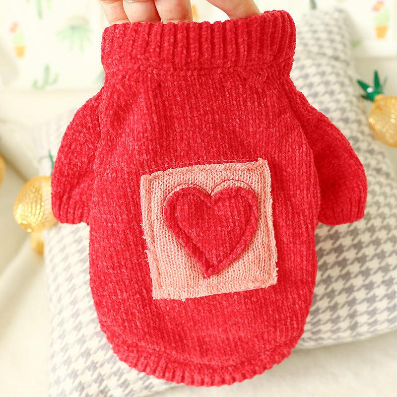 Bowknot Knit Sweater Pet Costume - Image 13