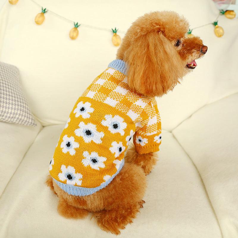 Bowknot Knit Sweater Pet Costume - Image 17