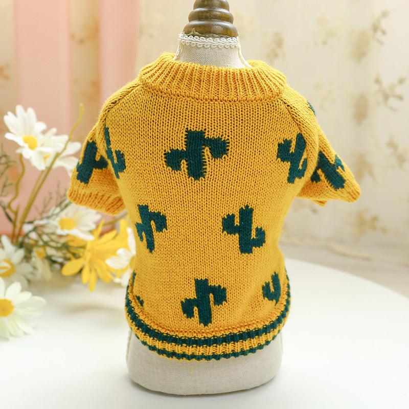 Bowknot Knit Sweater Pet Costume - Image 18