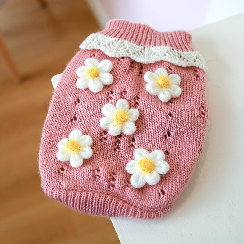 Bowknot Knit Sweater Pet Costume - Image 5