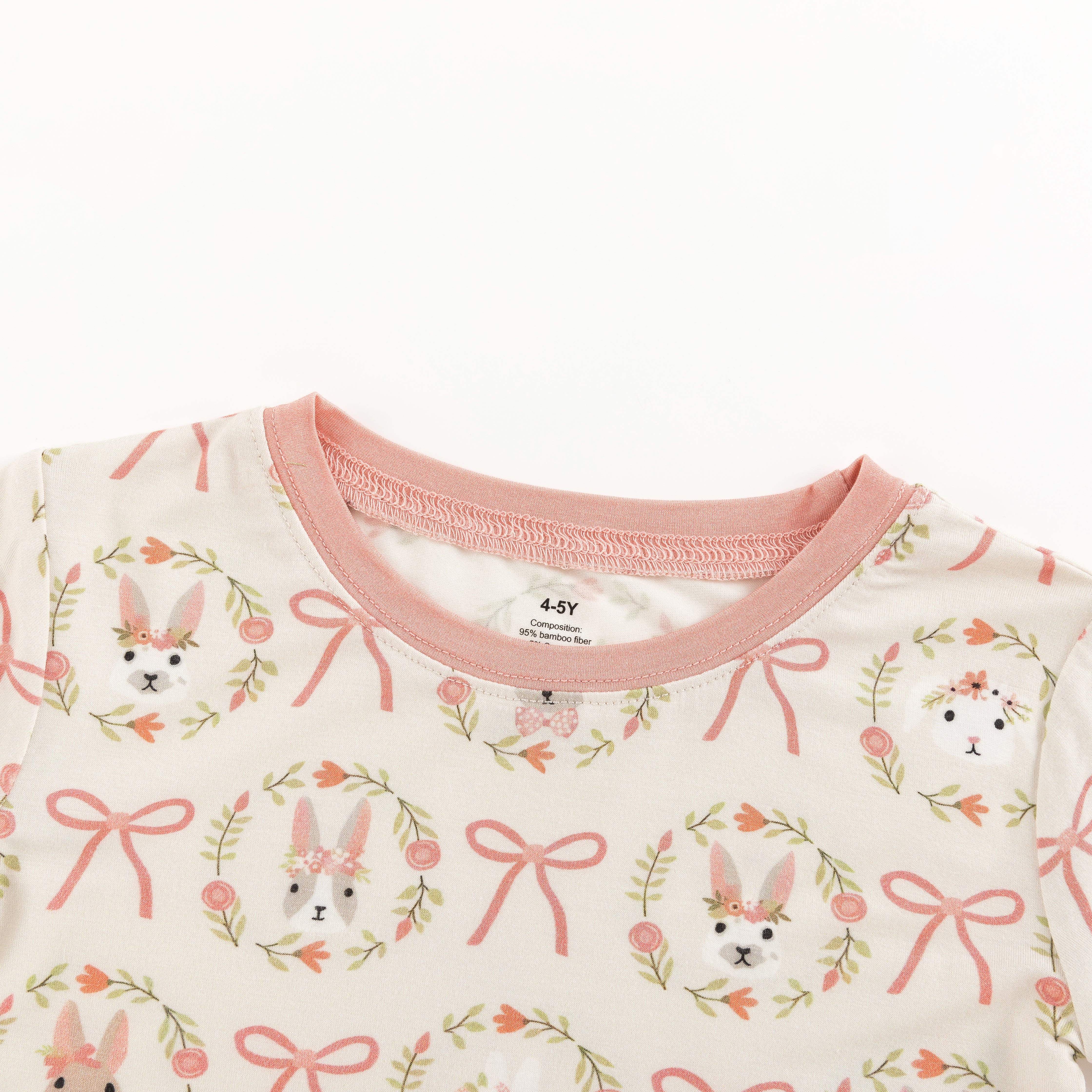 Bows & Bunnies (Long Sleeve PJ) - Image 4