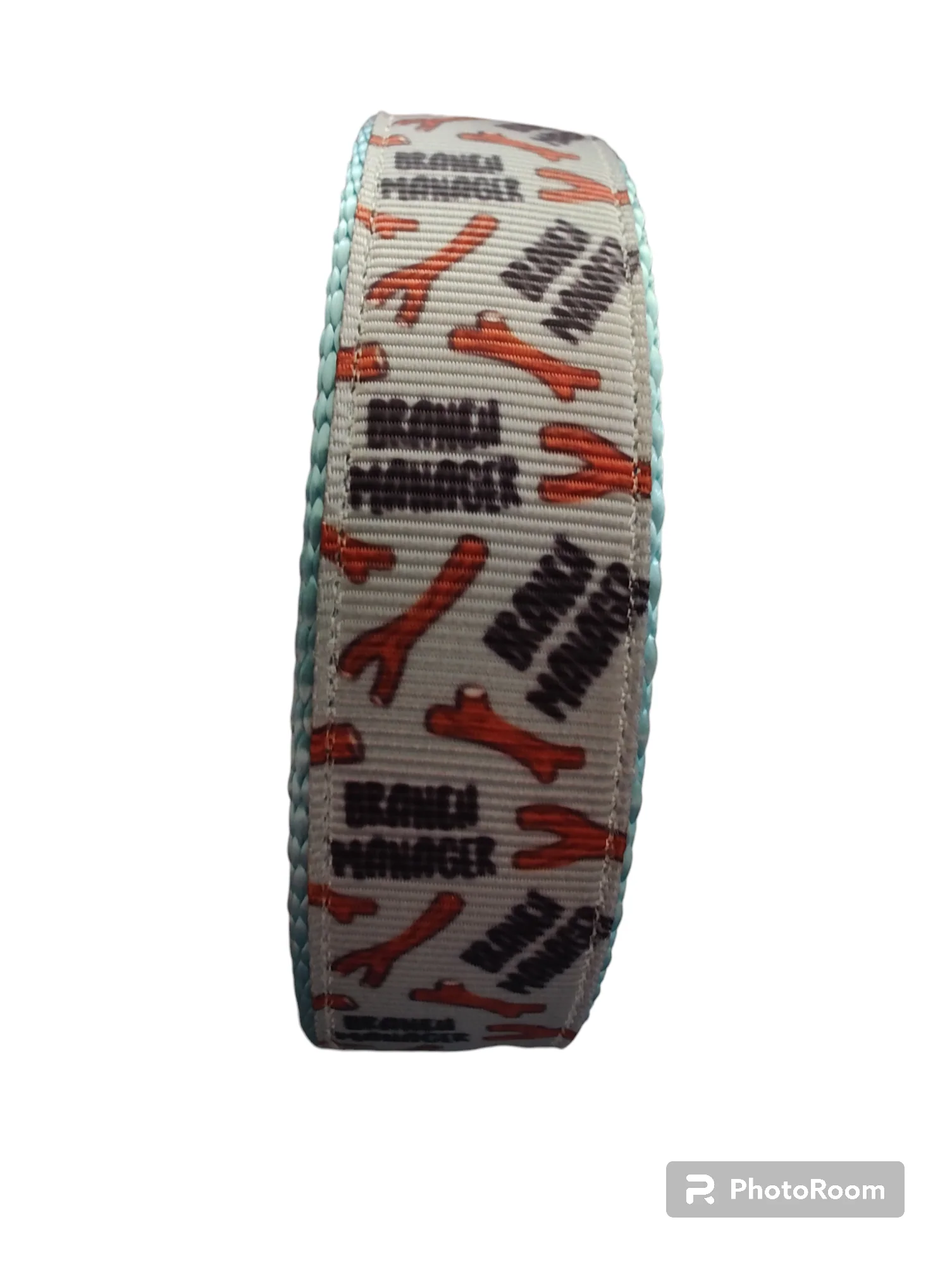 Branch Manager Light Blue Nylon Dog Collar MD, LG, XL, Leash, Martingale - Image 2