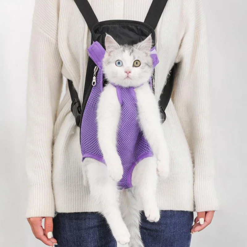 Breathable Cat Backpack Carrier for Outdoor Adventures - Image 7