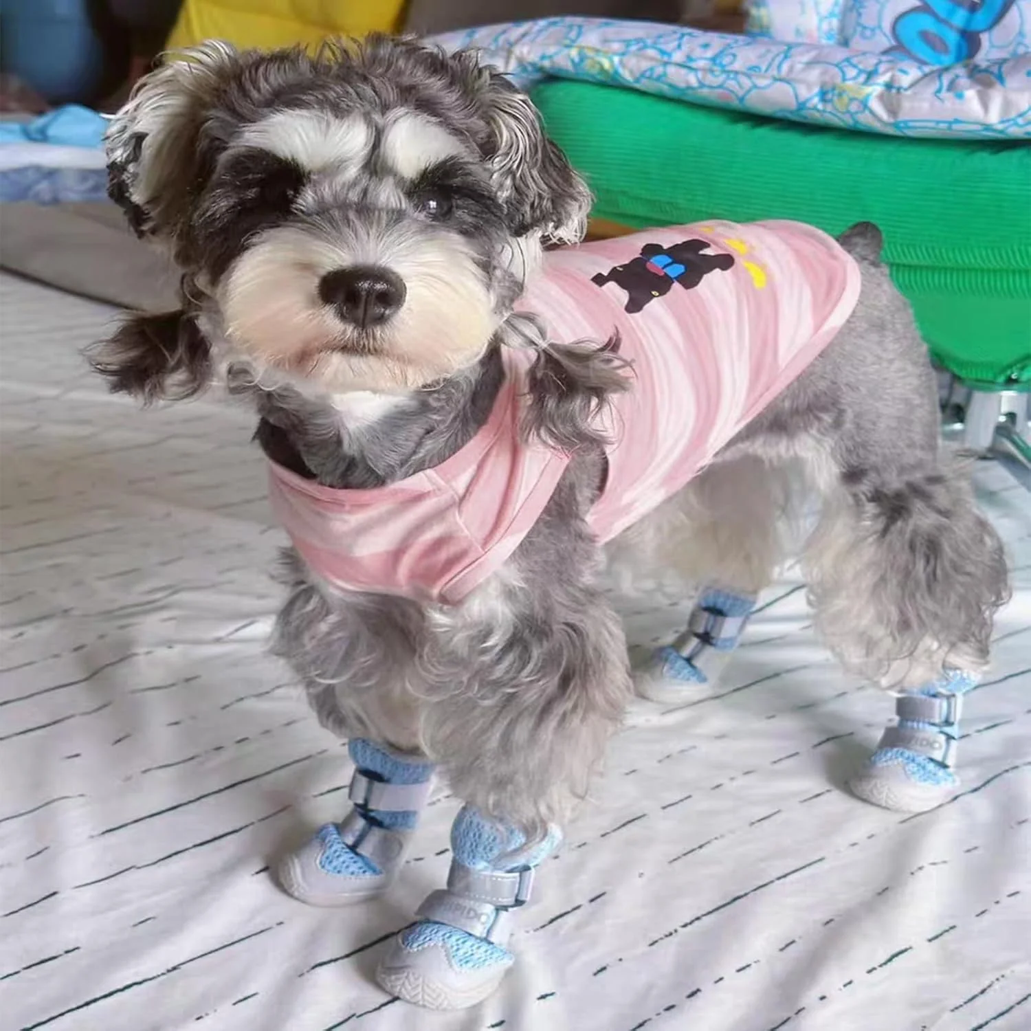 Breathable Dog Shoes with Anti-Slip Sole & Reflective Straps - Image 6
