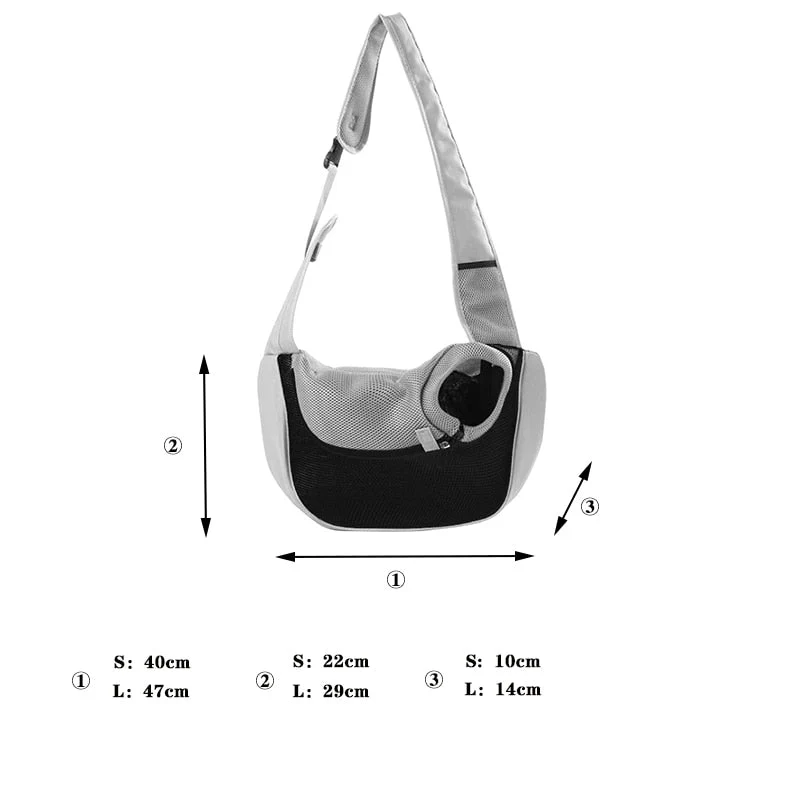 Breathable Pet Carrier Handbag Pouch Sling - Image 5