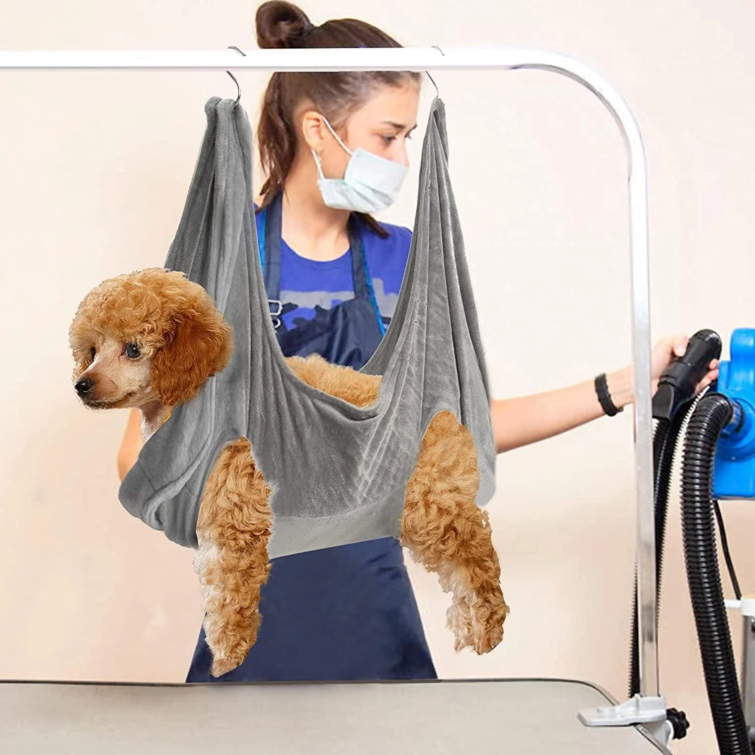 Breathable Pet Grooming Hammock - Image 7