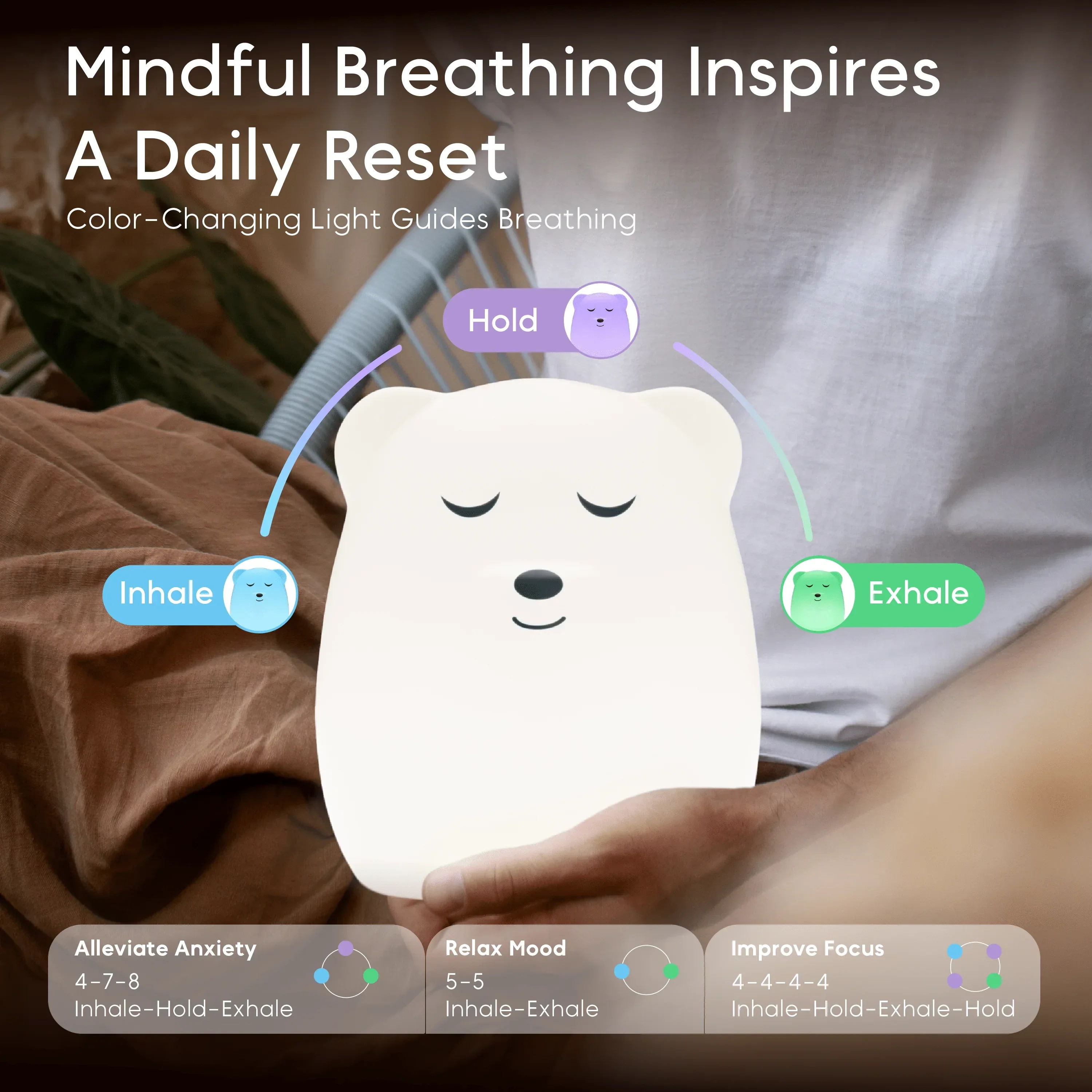 Breathing Pal 'Ted' The Bear - Image 2