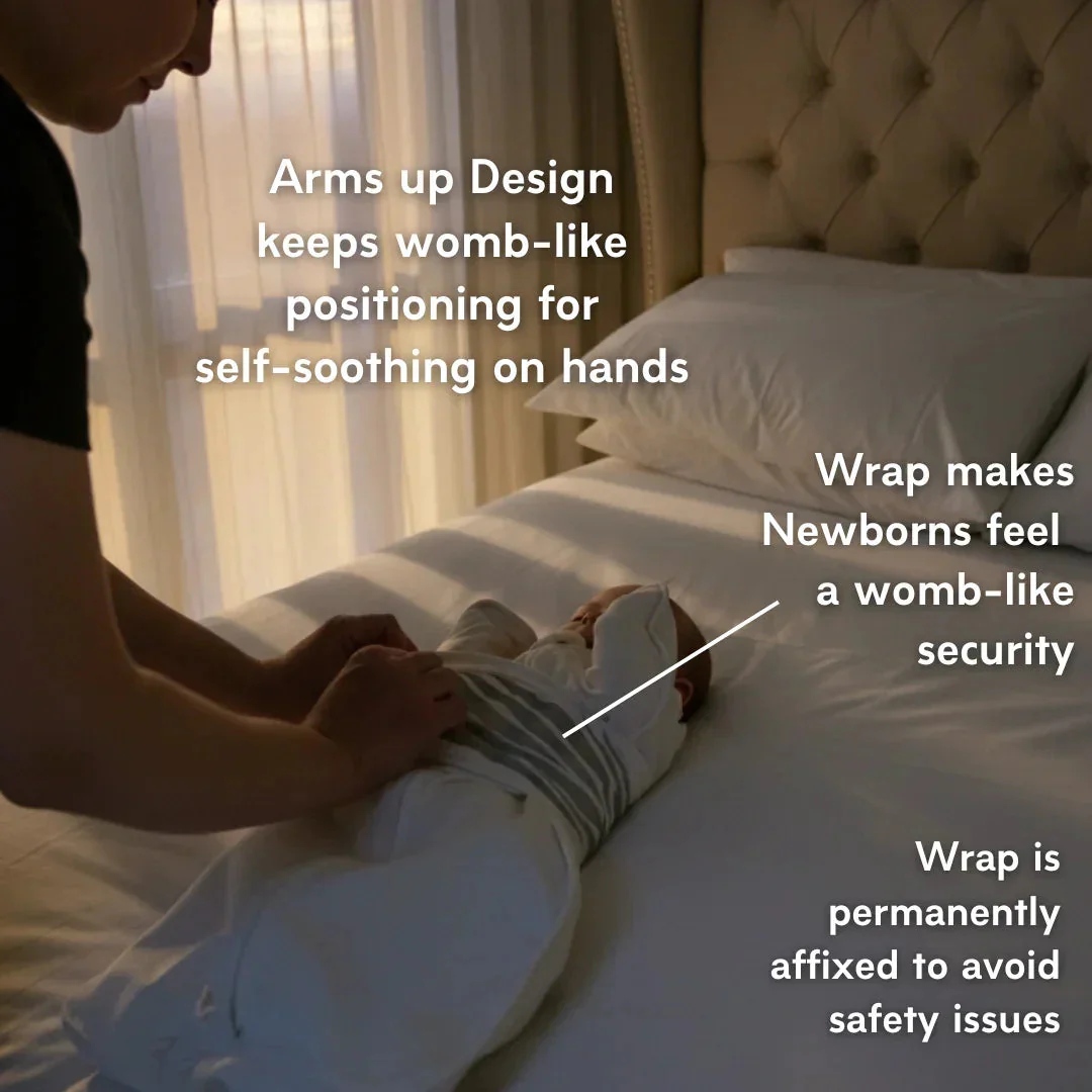 Breathing Reassurance Newborn Baby Swaddle - Image 3
